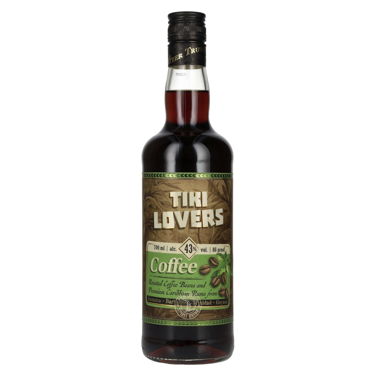 Tiki Lovers Coffee Spirit Drink 43% vol. 0,7l