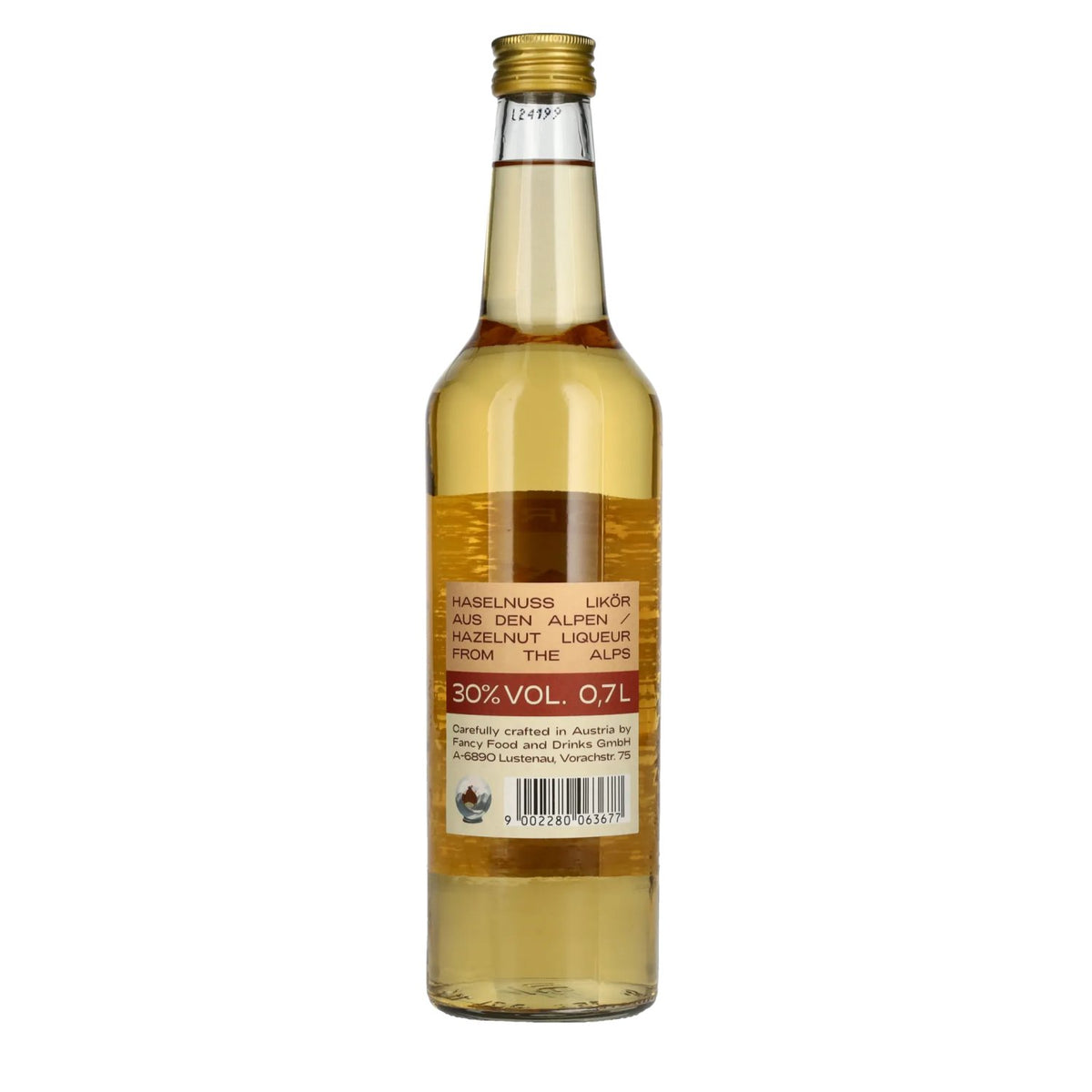 NÜSSLE Nuss mit Schuss Haselnuss Likör 30% Vol. 0,7l