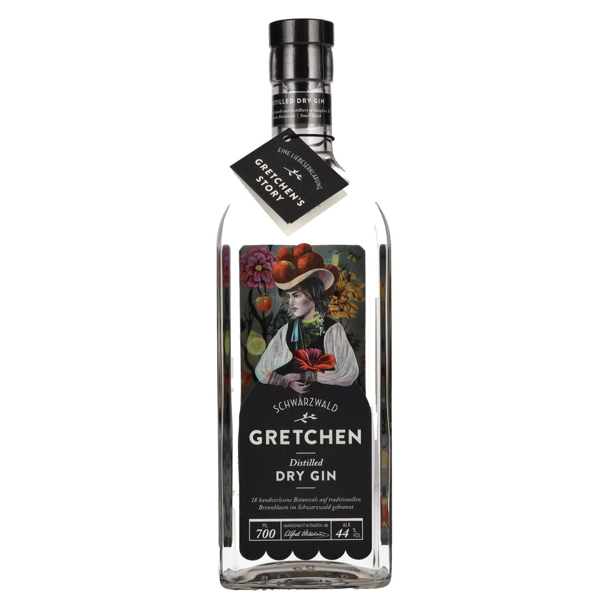 Gretchen Forêt Noire Distillé Sec Gin 44% Vol. 0,7l