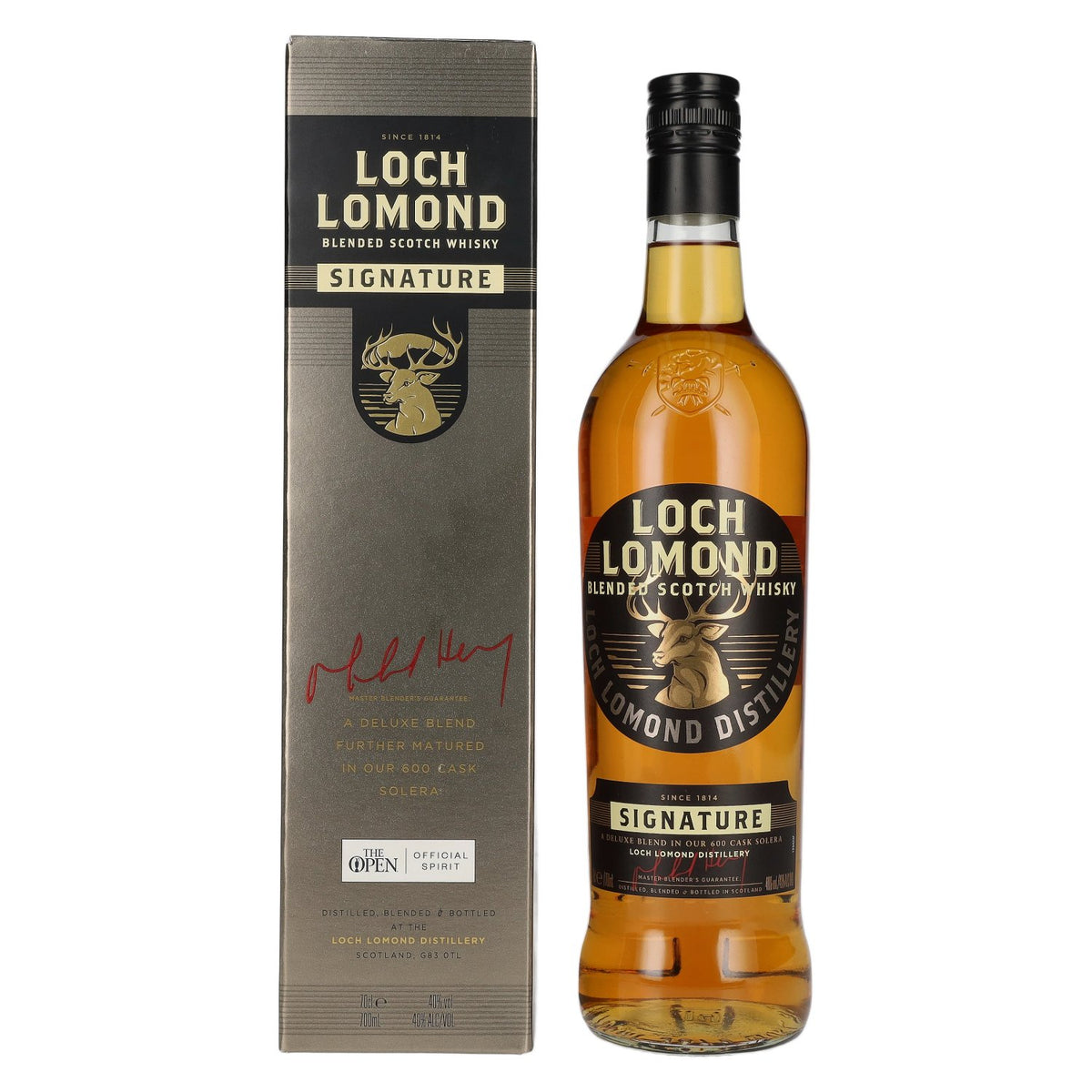 Loch Lomond SIGNATURE Blended Scotch Whisky 40% Vol. 0,7l en boîte cadeau