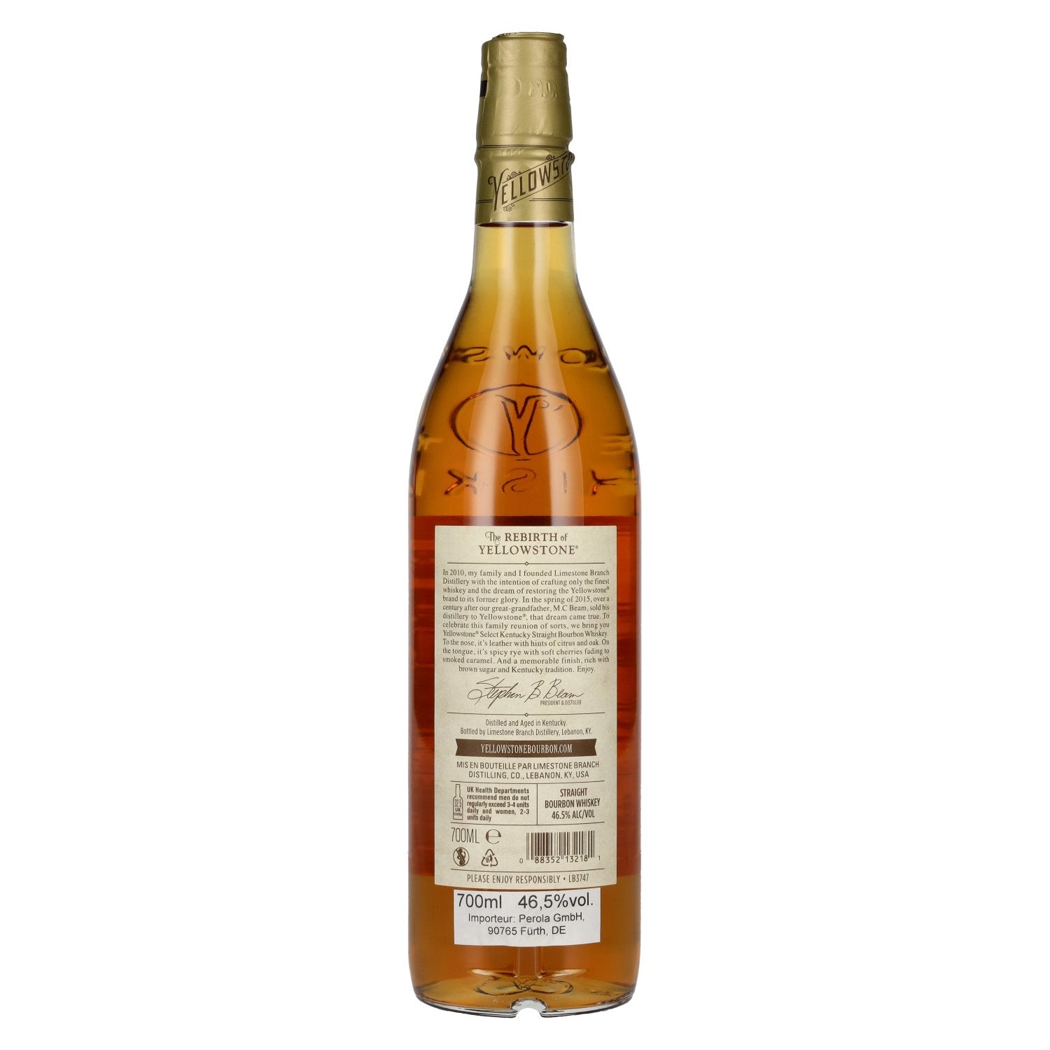 Yellowstone SELECT Kentucky Straight Bourbon Whiskey 46,5% vol. 0,7l