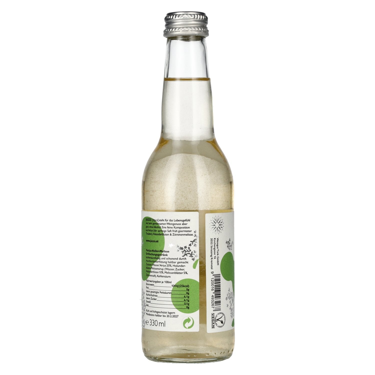Türk JUZZZ Verjus Sureau Mélisse 0.0 2024 0,33l