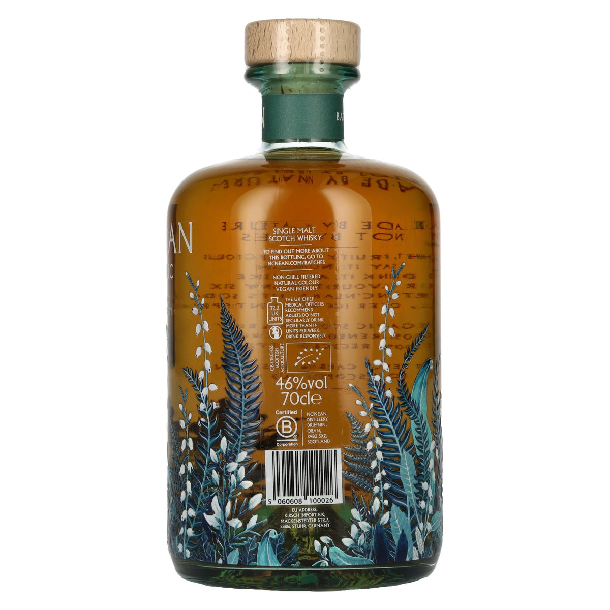 NC'NEAN Single Malt Scotch Whisky Batch BE10 46% Vol. 0,7l