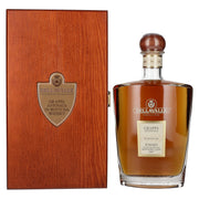 Dellavalle Grappa Affinata in botti da WHISKY Glen Scotia &amp; Bowmore Casks 2007 42% vol. 0,7l en caisse bois