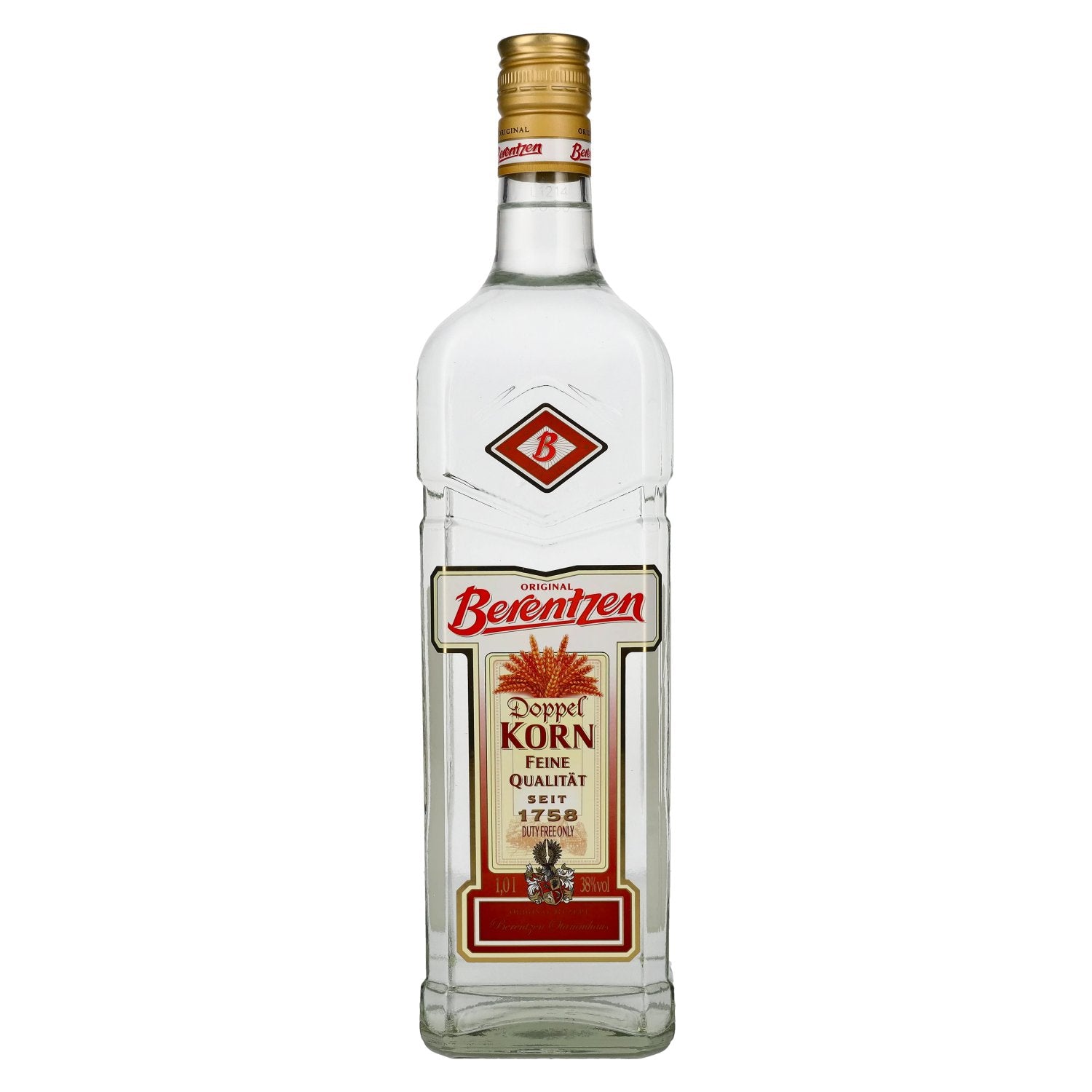Berentzen Doppelkorn 38% vol. 1l