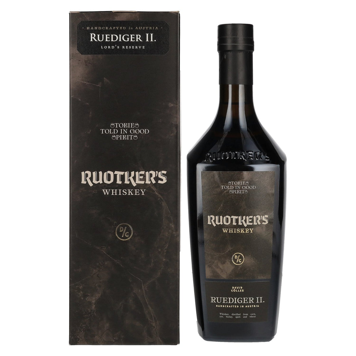 Ruotker's RUEDIGER II. Whiskey 43,3% Vol. 0,7l in gift box
