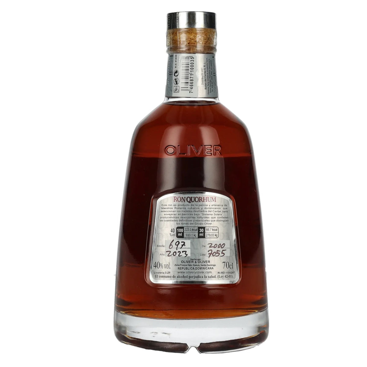 Ron Quorhum 23 Solera 40% ABV 0.7l