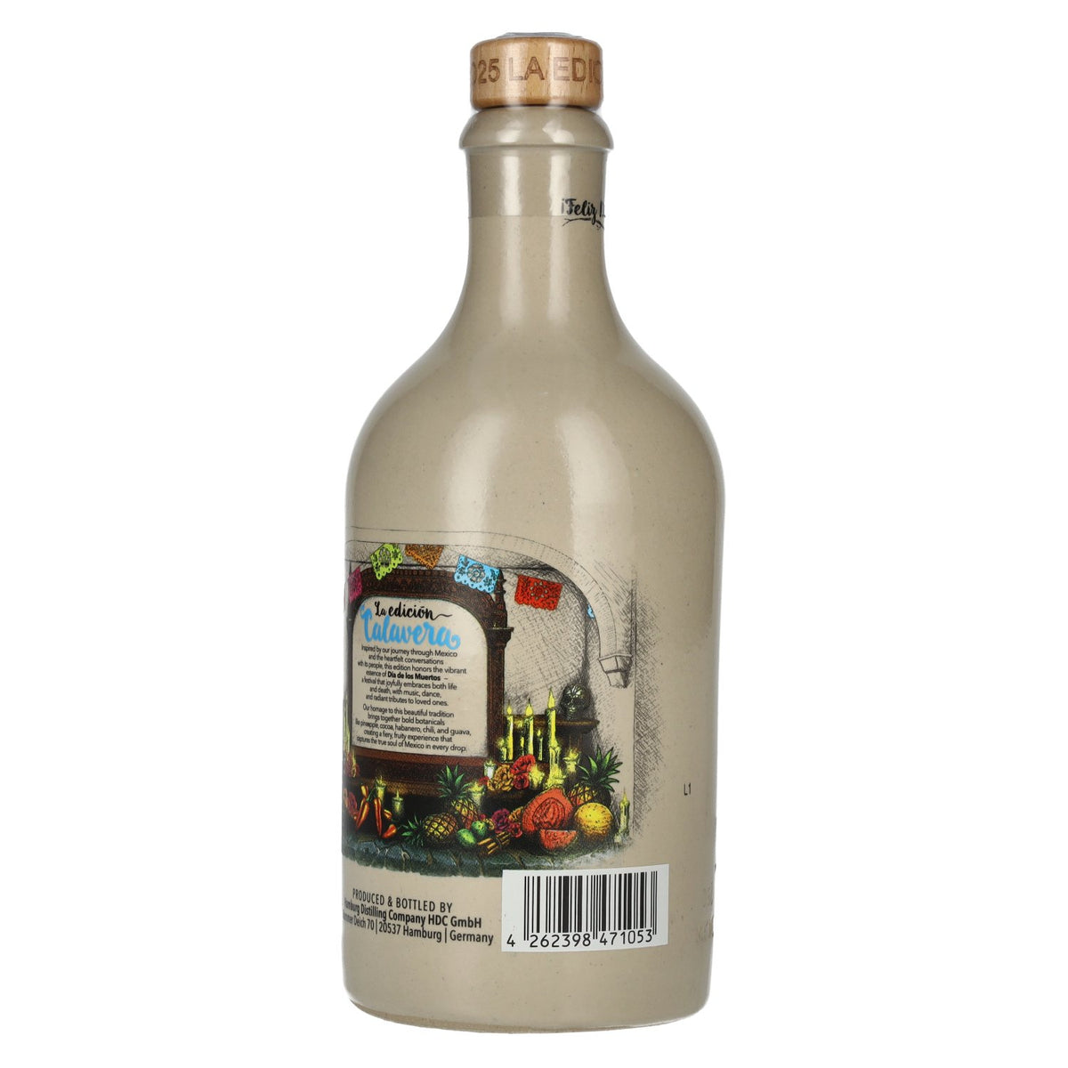 Knut Hansen Dry Gin Calavera Edition 2025 44% vol. 0,5l