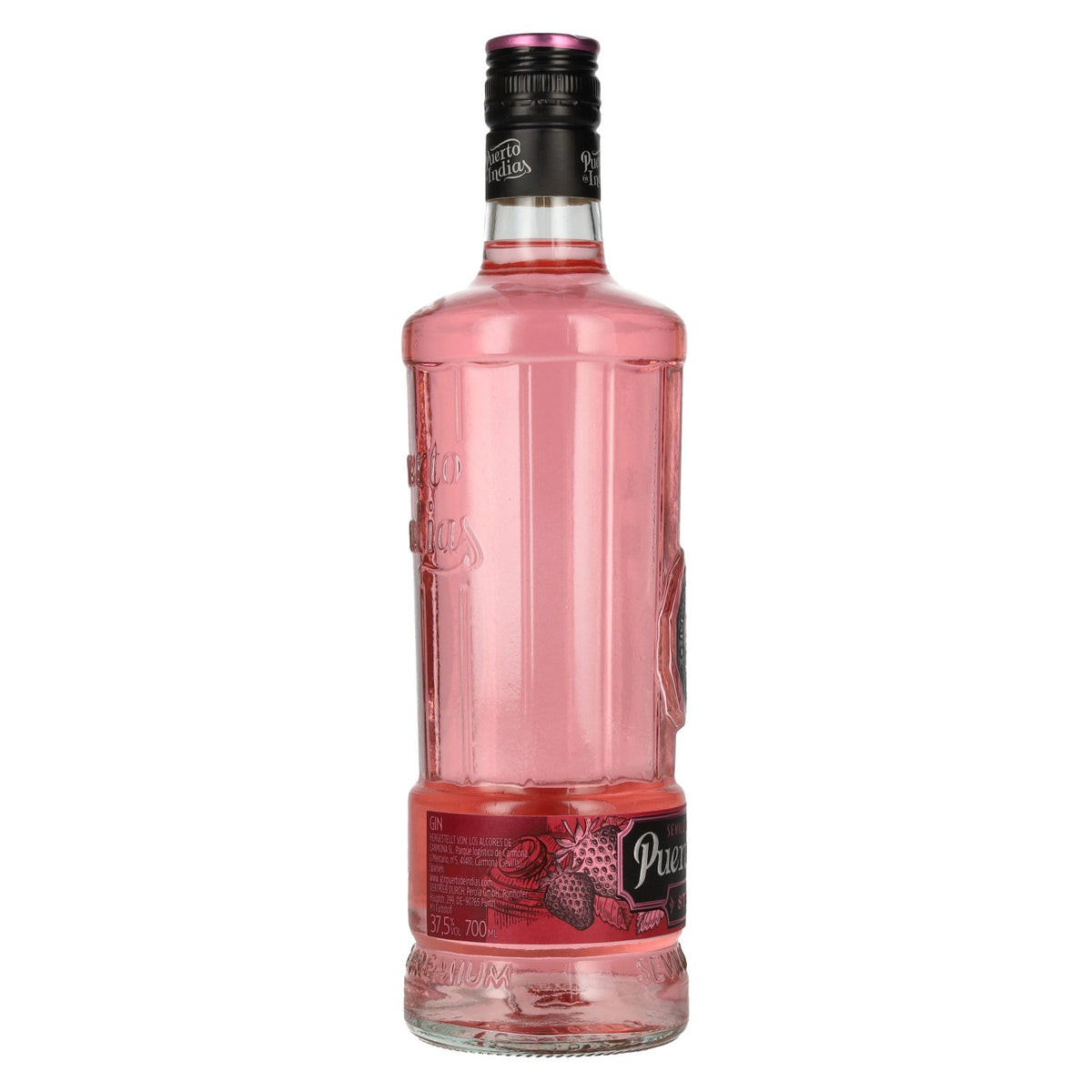 Puerto de Indias STRAWBERRY Sevillian Gin 37,5% Vol. 0,7l