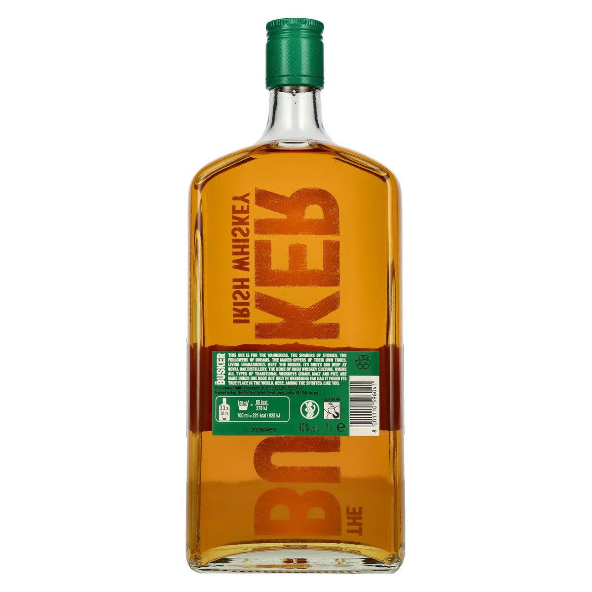 The Busker Triple Cask Triple Smooth Irish Whiskey 40% vol. 1l