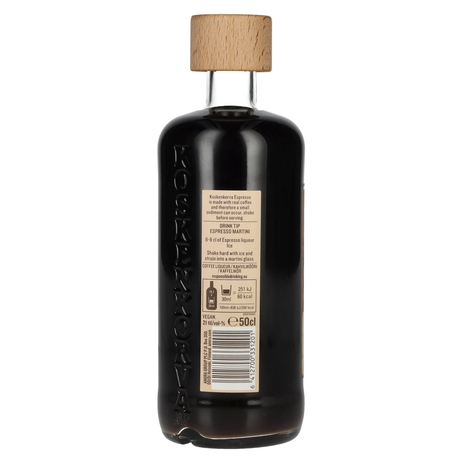 Koskenkorva ESPRESSO Flavoured Liqueur 21% Vol. 0,5l