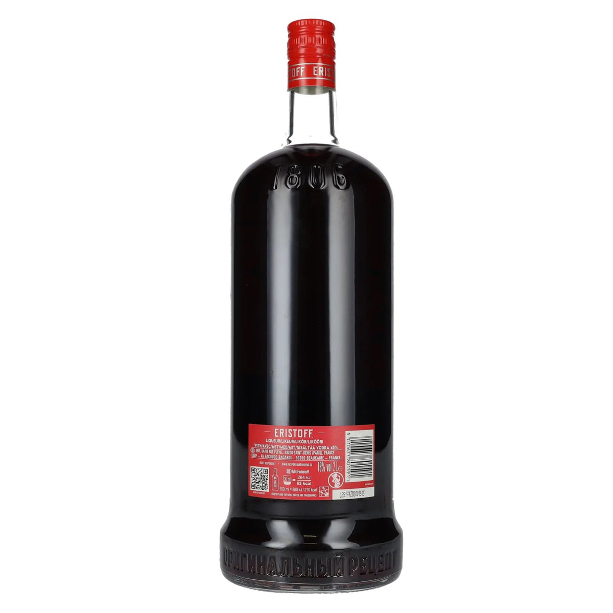 Eristoff Red Sloe Berry 18% Vol. 2l