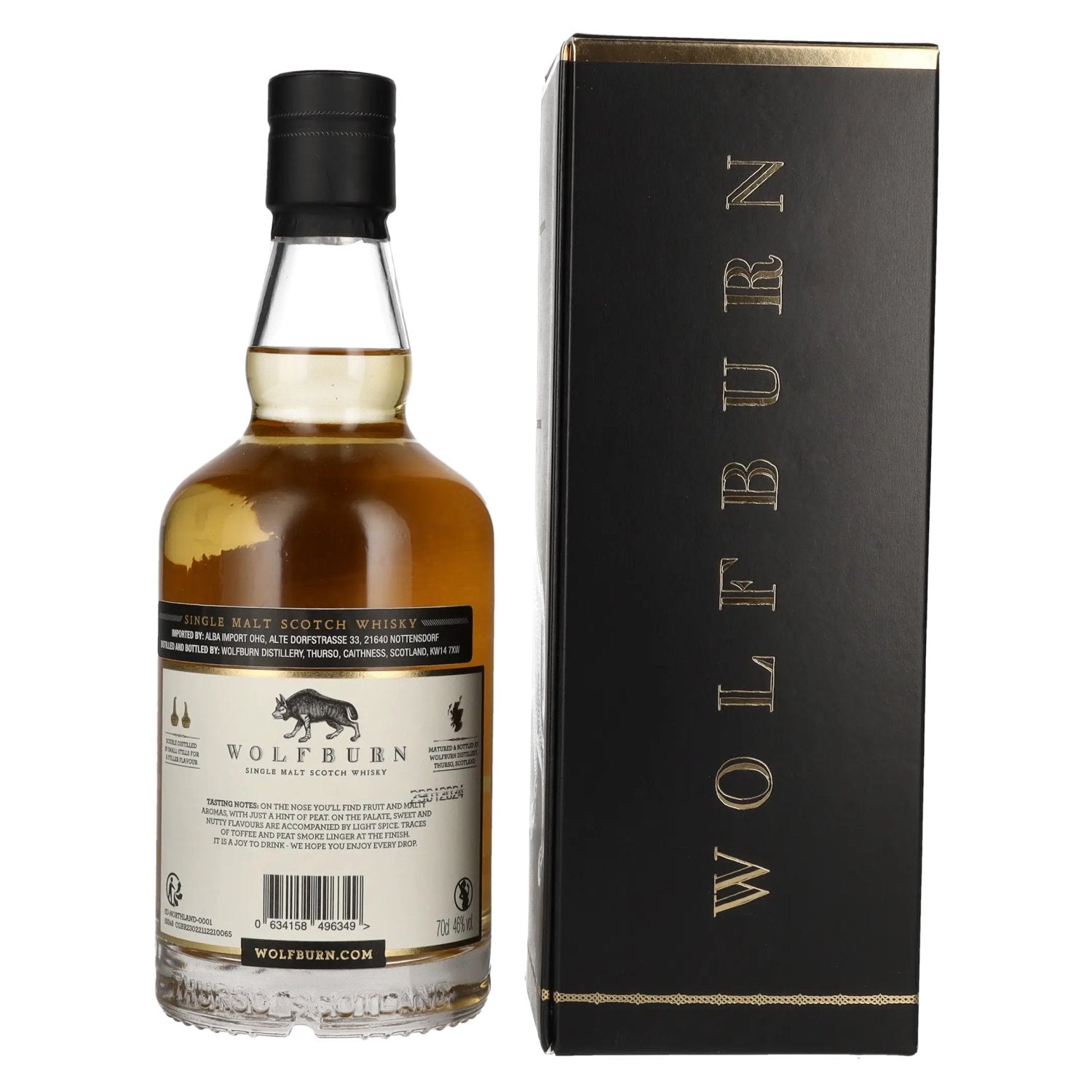 Wolfburn NORTHLAND First General Release 46% vol. 0,7l en boîte cadeau