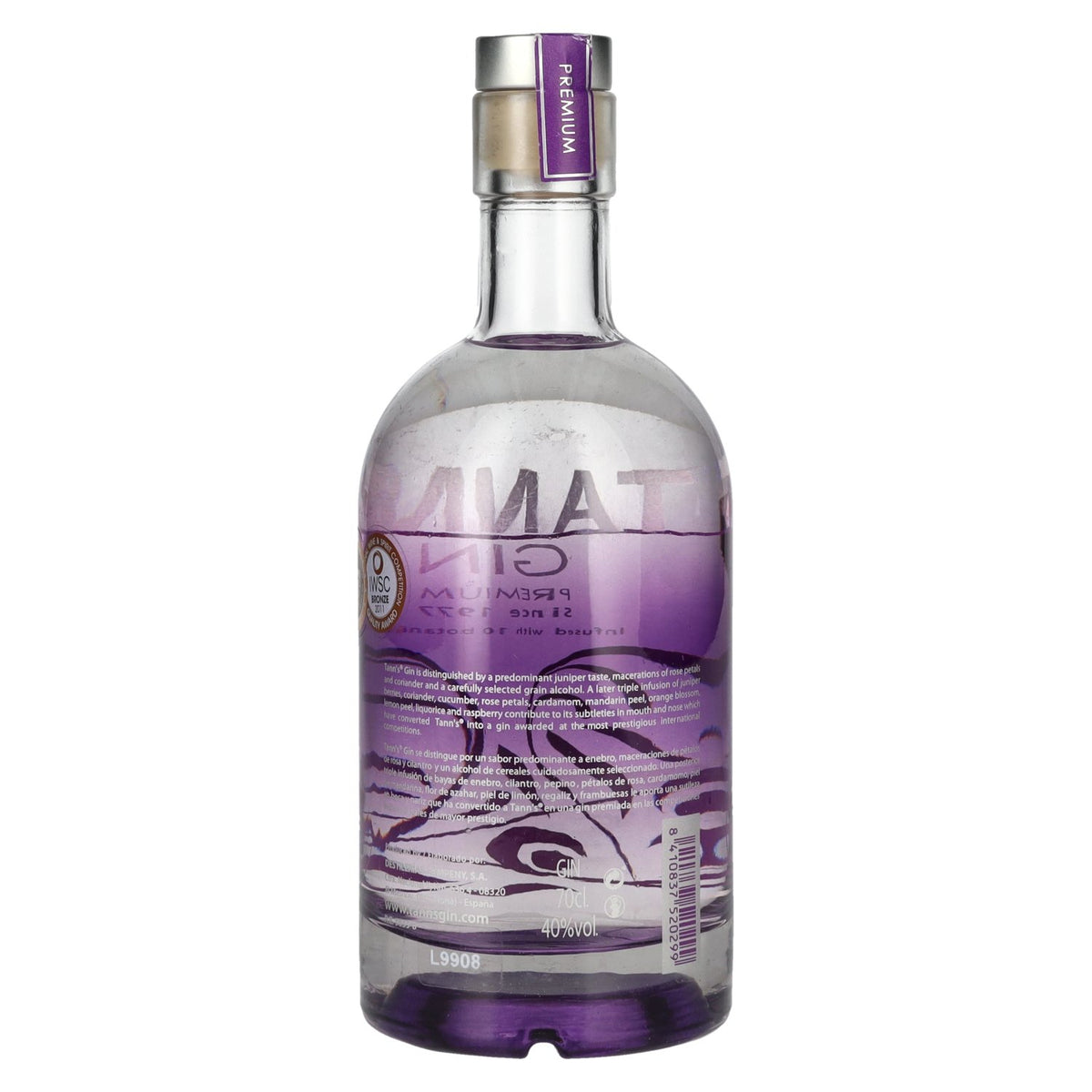 Tann's Premium Gin 40% Vol. 0,7l