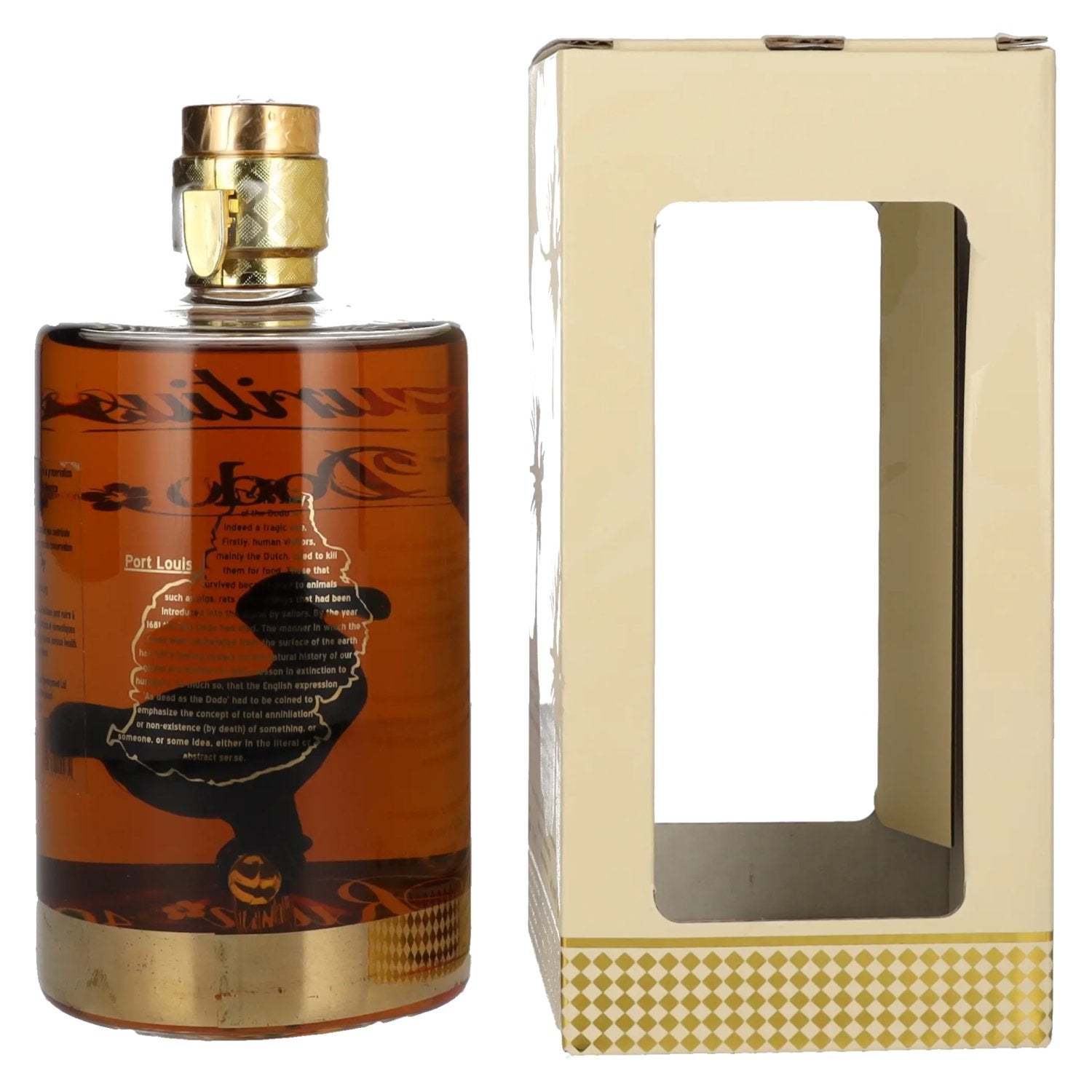 Mauritius Dodo Gold Rum 40% Vol. 0,7l in Geschenkbox