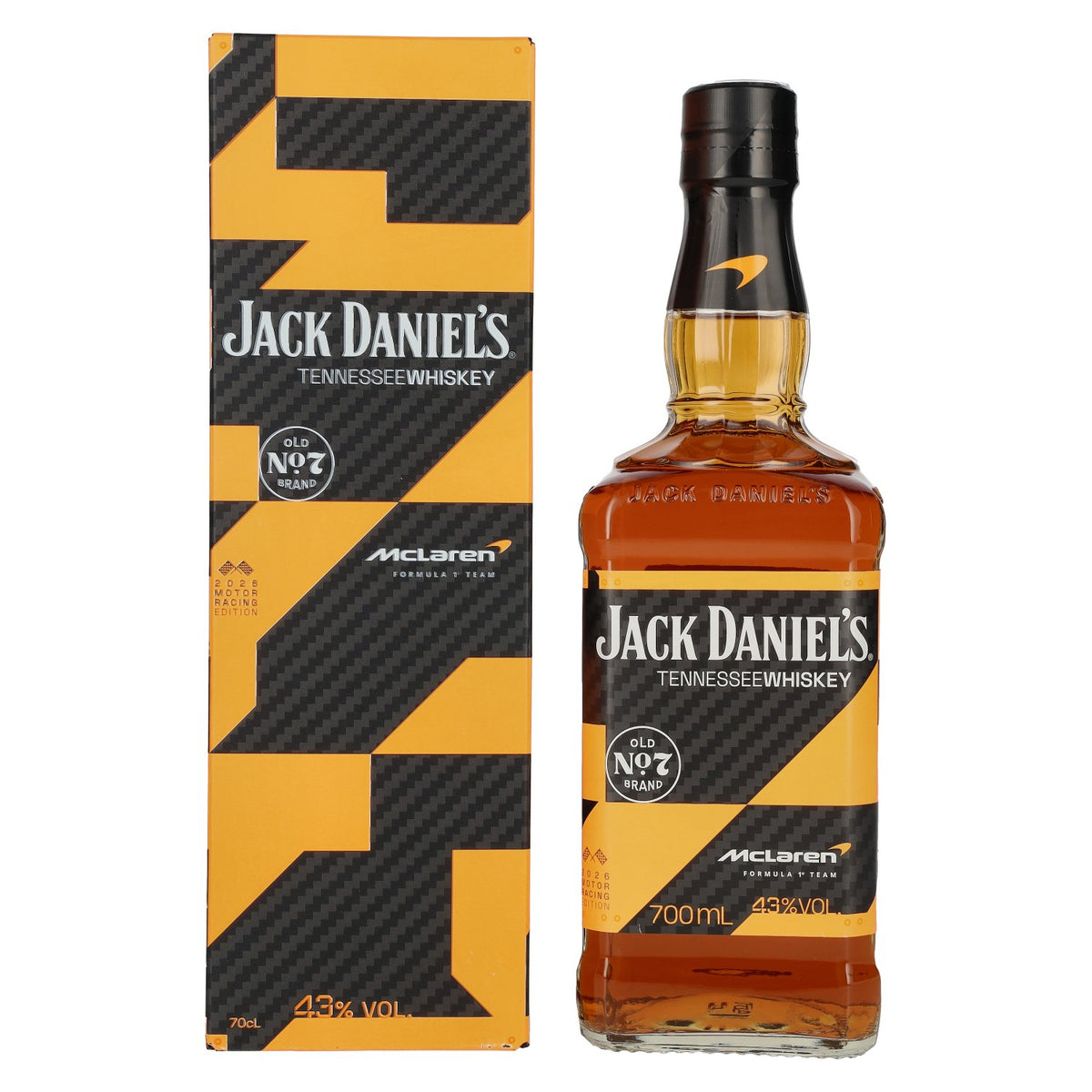 Jack Daniel's Old No. 7 Brand McLXJD Tennessee Whisky Edition 2026 43% ABV 0.7l in a gift box