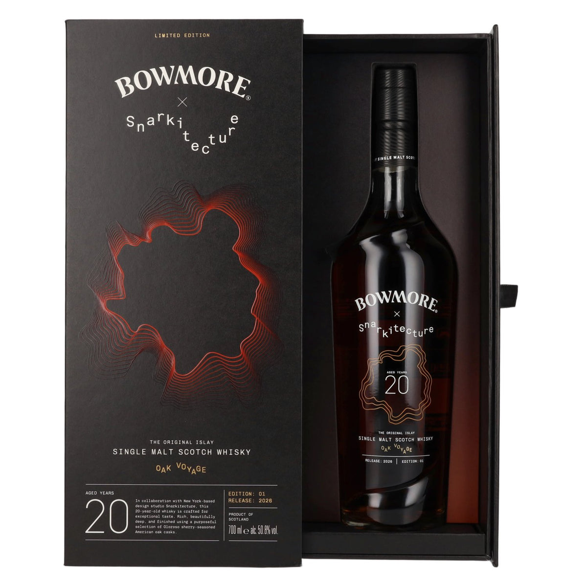 Bowmore 20 Years Old Oak Voyage Edition 01 Single Malt Scotch Whisky 2026 50,8% Vol. 0,7l