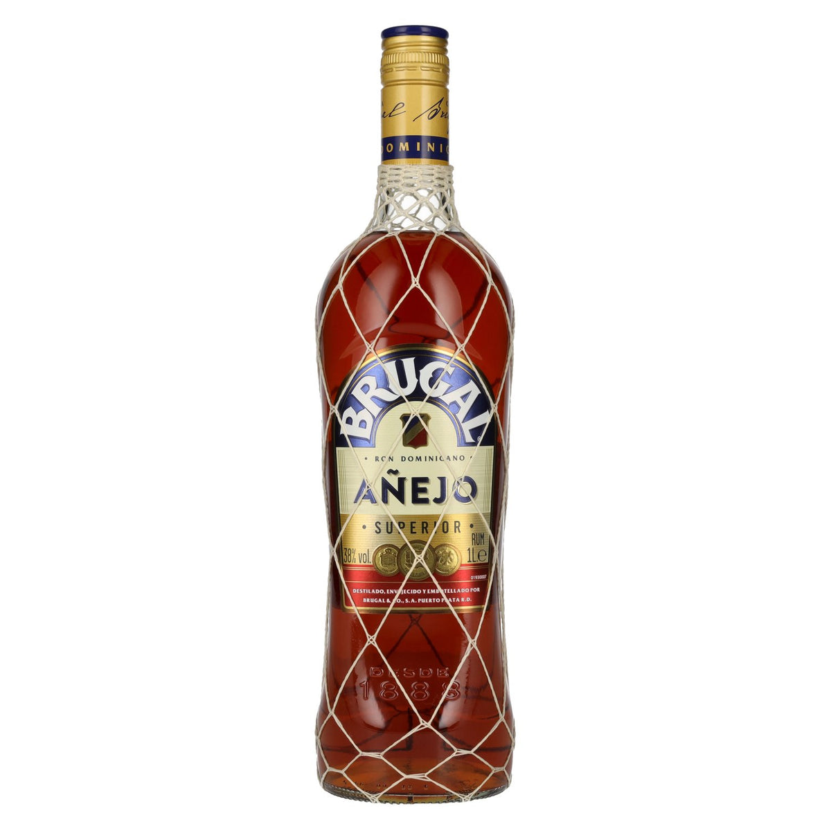 Brugal AÑEJO Superior Ron Dominicano 38% vol. 1l