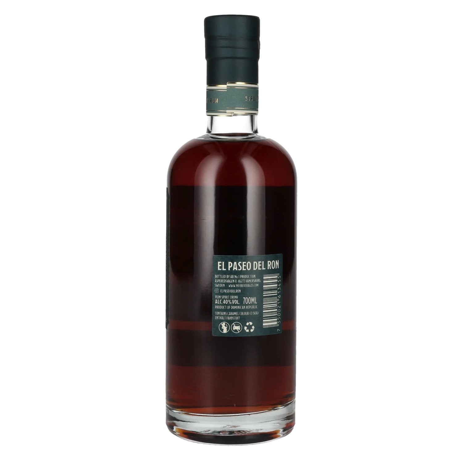 El Paseo del Ron Xperimento Rum Spirit Drink 40% Vol. 0,7l