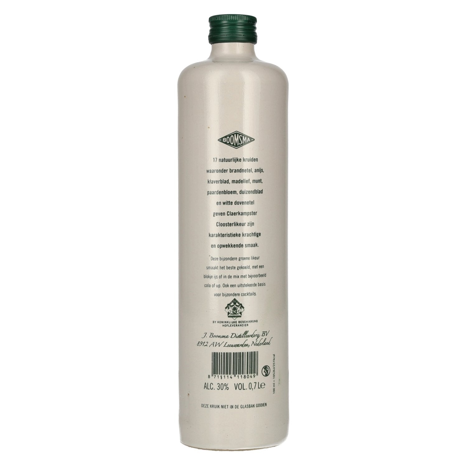 BOOMSMA Claerkampster Cloosterlikeur 30% Vol. 0,7l