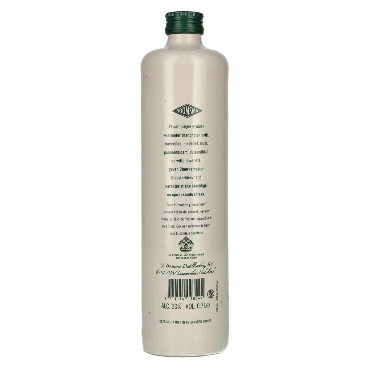 BOOMSMA Claerkampster Cloosterlikeur 30% Vol. 0,7l