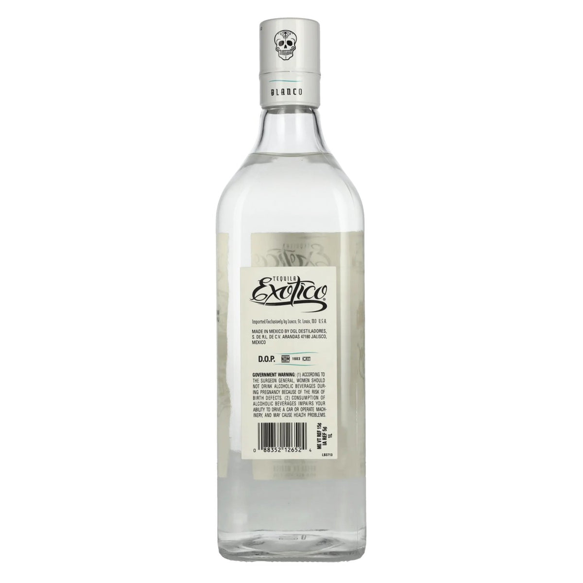Exotico Tequila Blanco 100% Puro de Agave 40% Vol. 1l