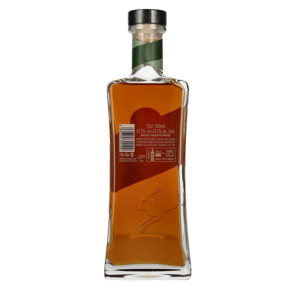 Rabbit Hole Boxergrail Kentucky Straight Rye Whiskey 47,5% Vol. 0,7l
