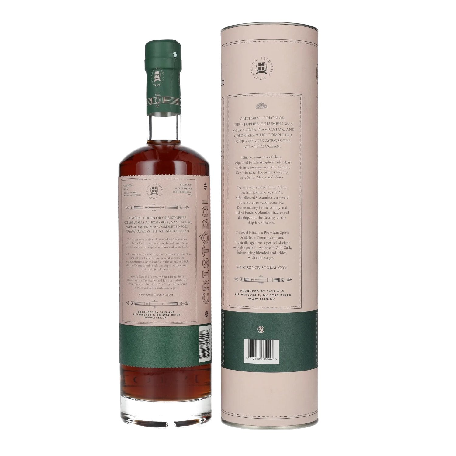Cristóbal NIÑA 40% vol. 0,7l en boîte cadeau