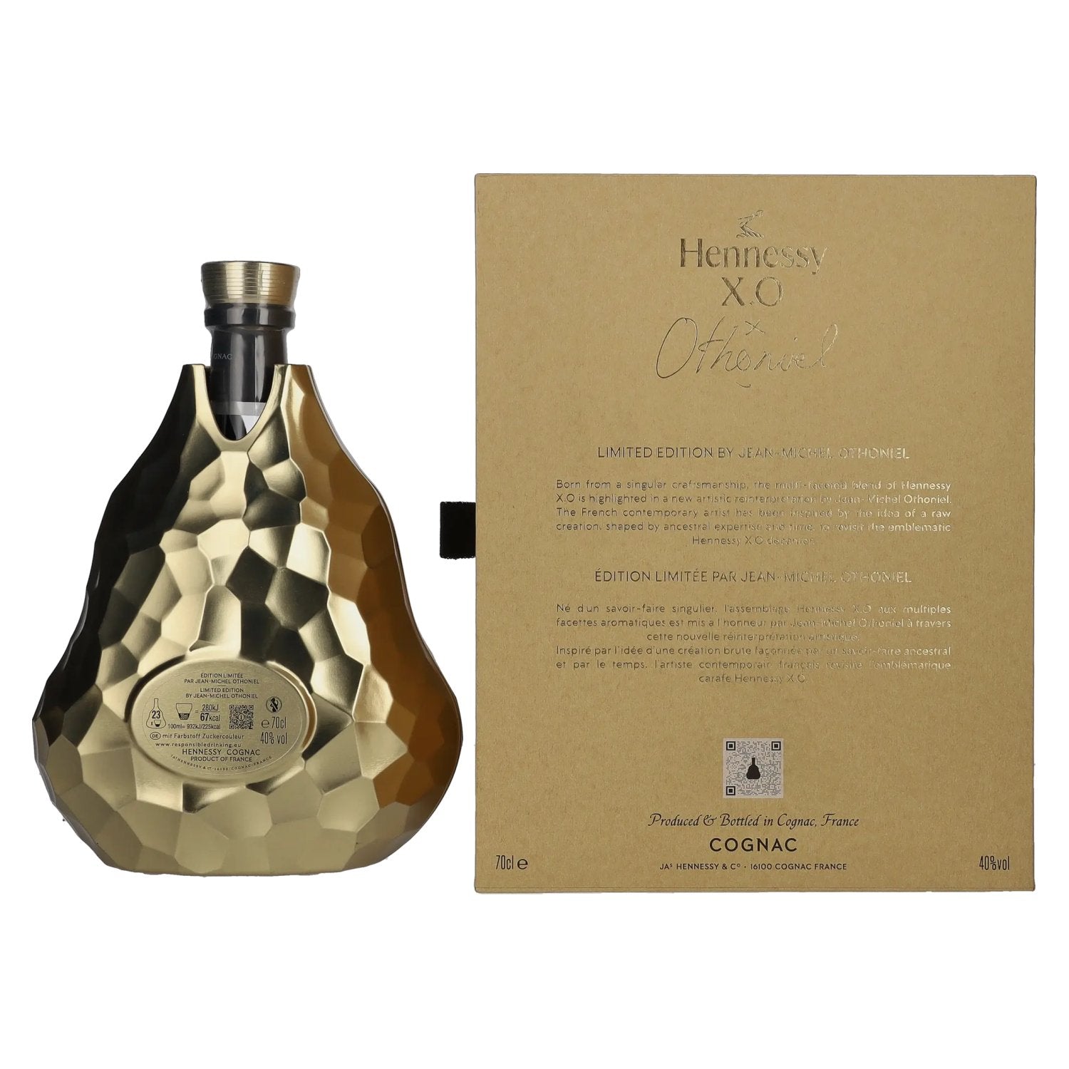Hennessy X.O Cognac Jean Michel Othaniel 40% vol. 0,7l en boîte cadeau