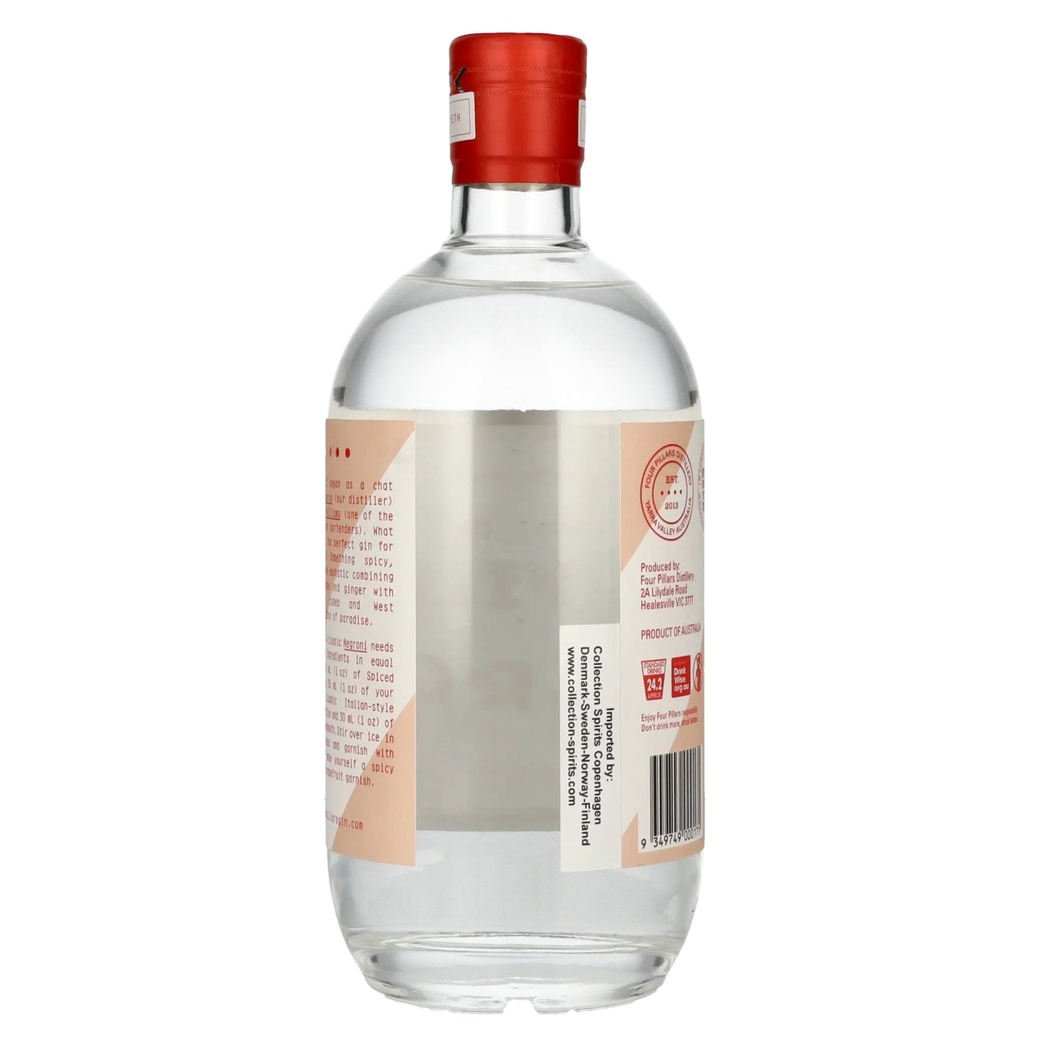 Four Pillars SPICED NEGRONI Gin 43,8% Vol. 0,7l