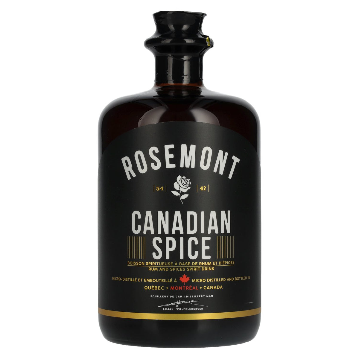 Rosemont Canadian Spice Spirit Drink 40 % vol. 0,7 l