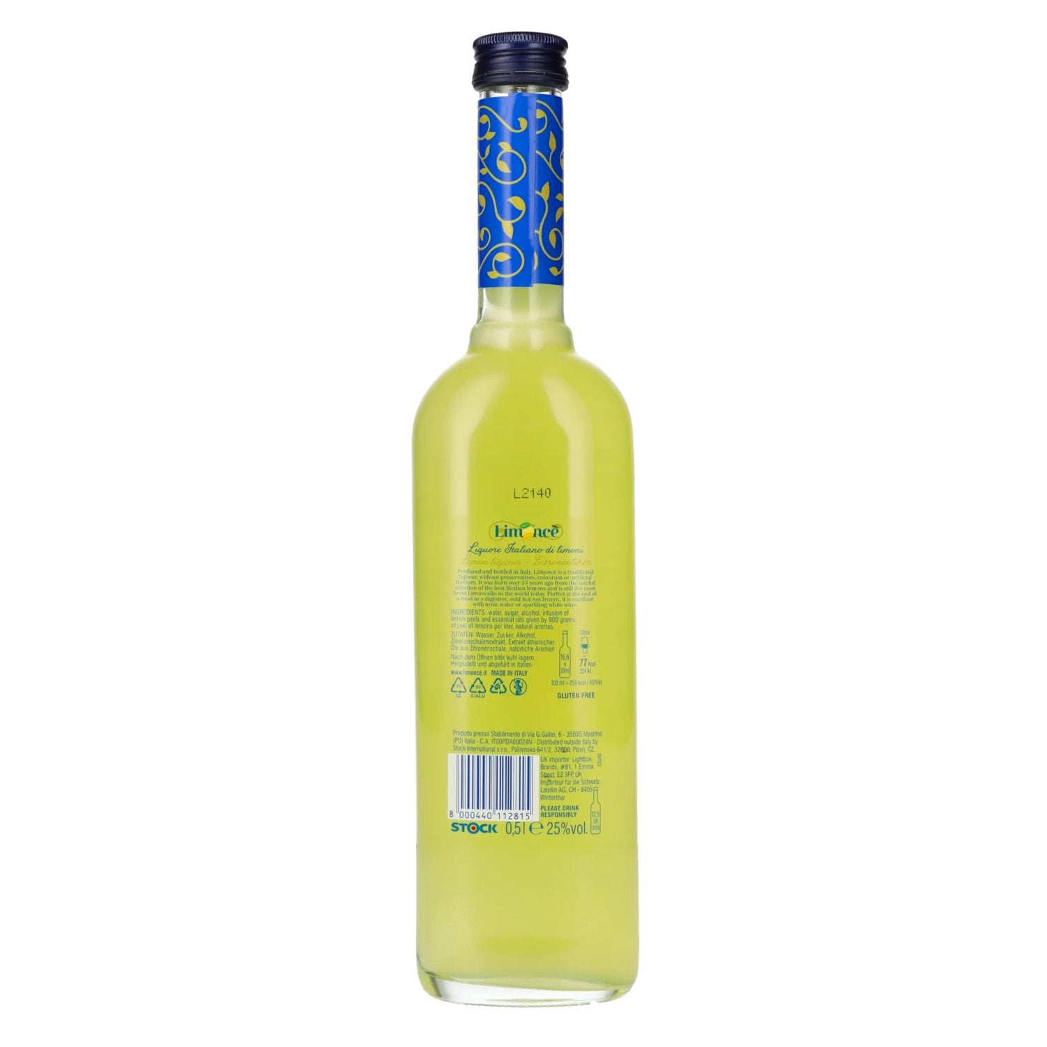 Limoncé Liquore di Limoni 25% Vol. 0,5l