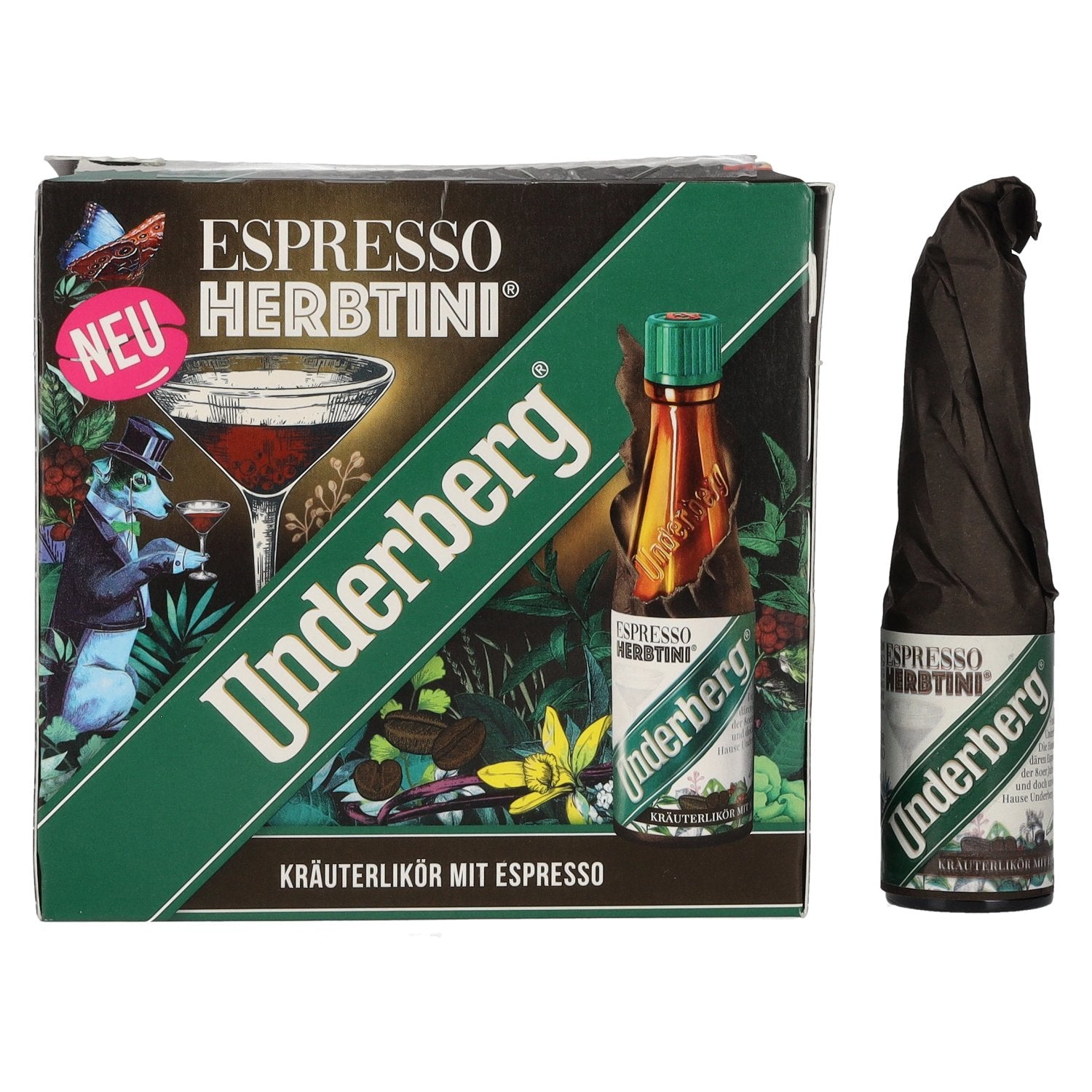 Underberg Espresso Herbtini 27% vol. 12x0,02l