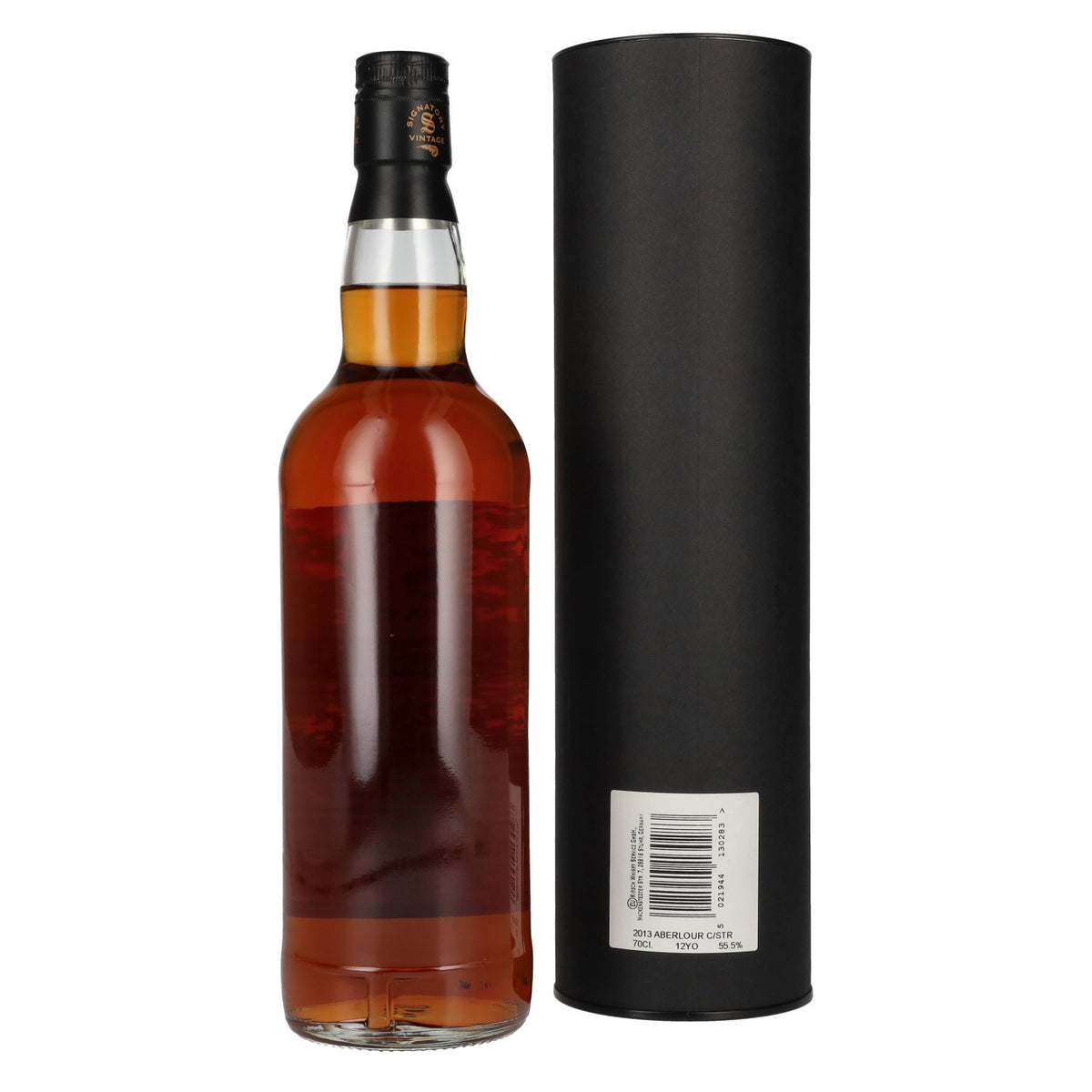 Signatory Vintage ABERLOUR 12 Years Old 1st Fill Oloroso Sherry Butt Finish Cask # 6 55,5% Vol. 0,7l in gift box