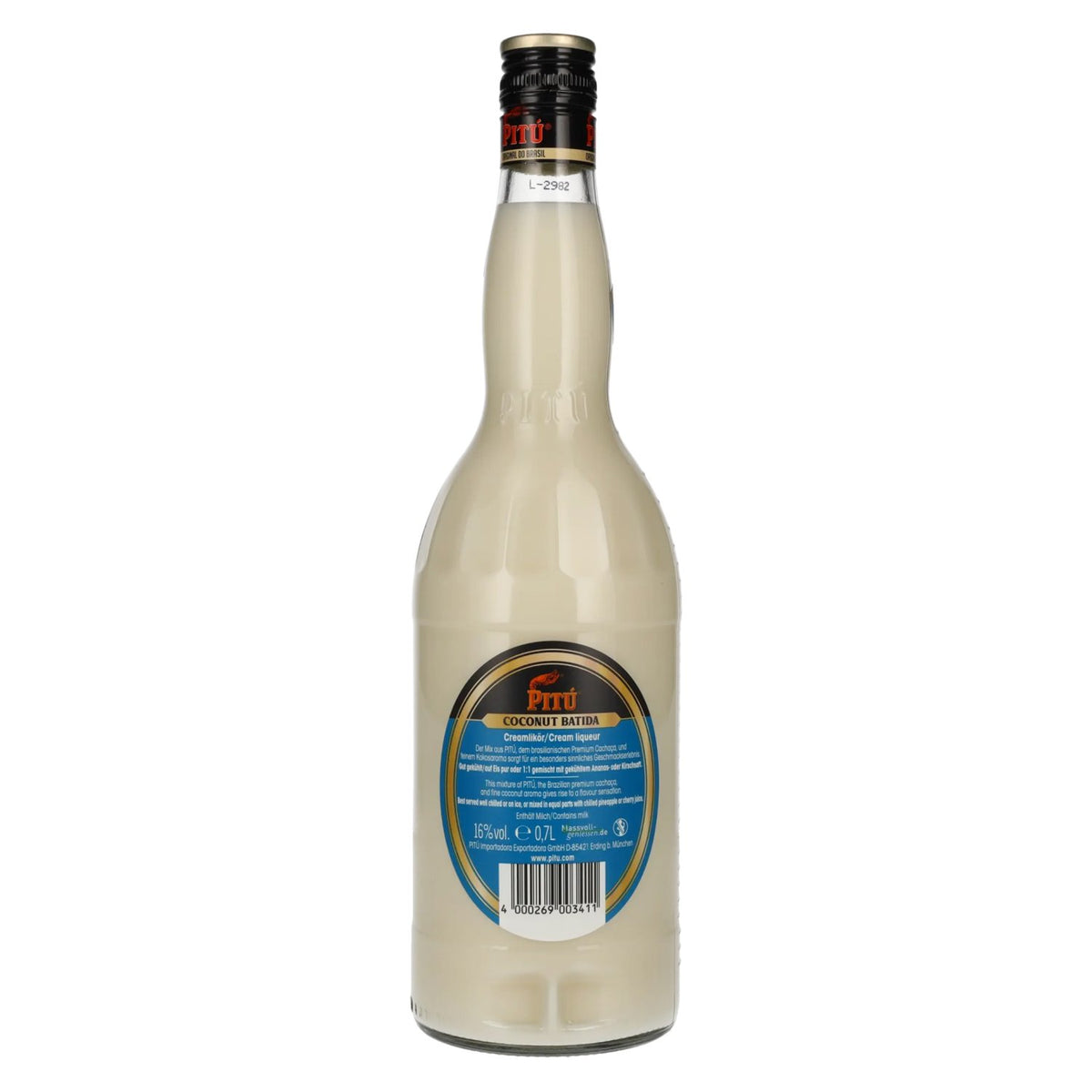 Pitú Coconut Batida 16% Vol. 0,7l