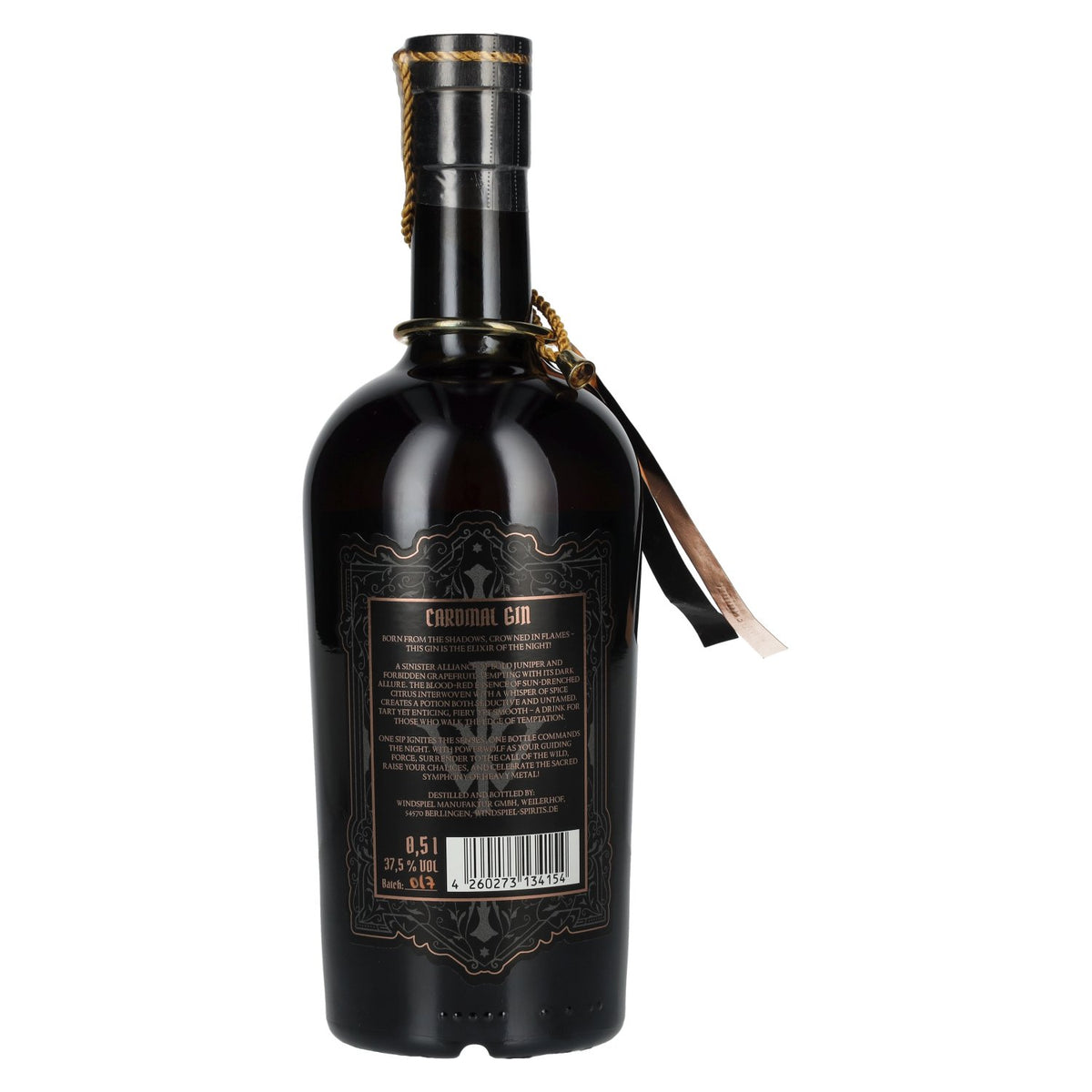 Windspiel PW Powerwolf Cardinal Gin Forbidden Grapefruit 2025 37,5% Vol. 0,5l