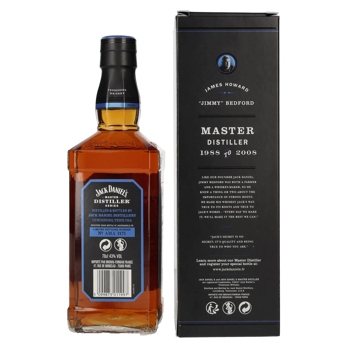 Jack Daniel's MASTER DISTILLER Series No. 6 Limited Edition 43% Vol. 0,7l in Geschenkbox