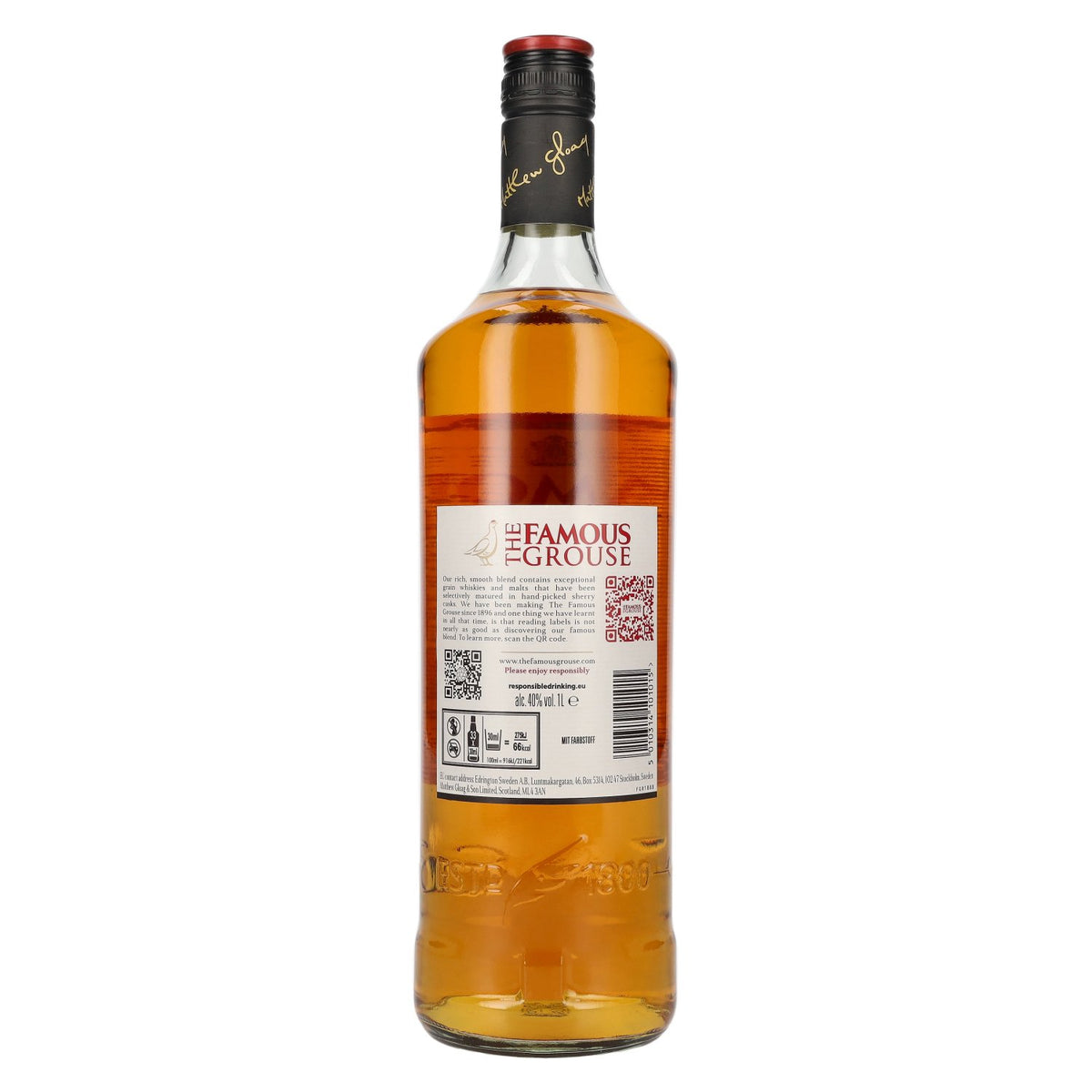 The Famous Grouse, whisky écossais blended, 40 % vol., 1 l