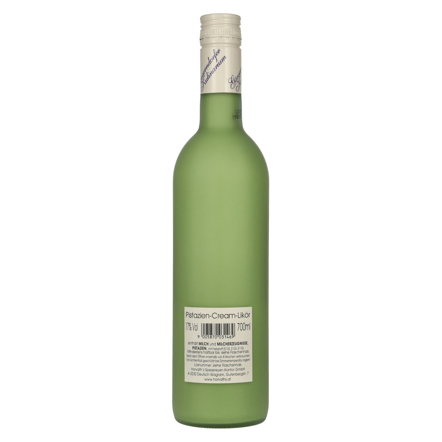 Gänserndorfer Kulinarium Liqueur de crème de pistache 17% vol. 0,7l