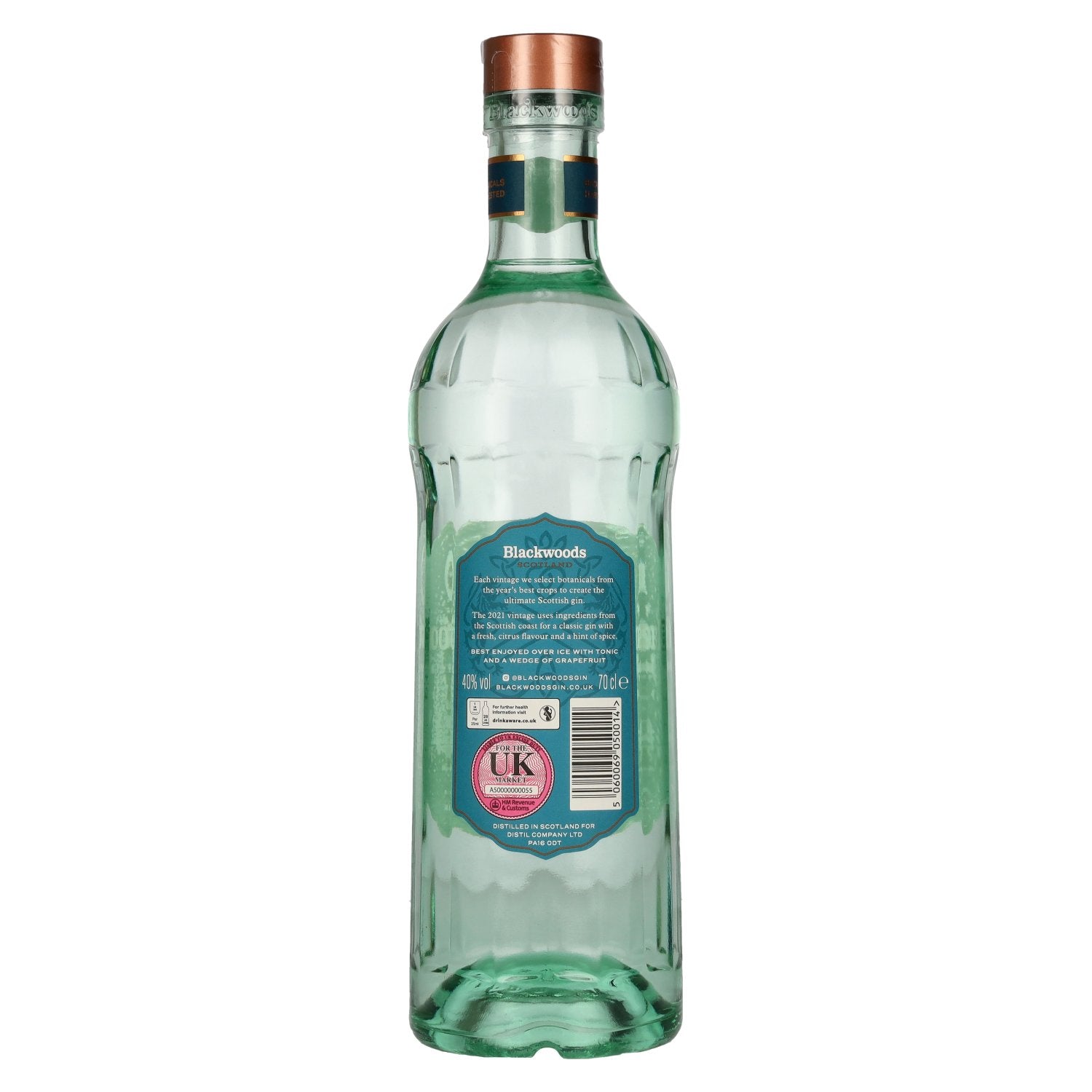 Blackwoods Vintage Classic Dry Gin 2021 40% Vol. 0,7l