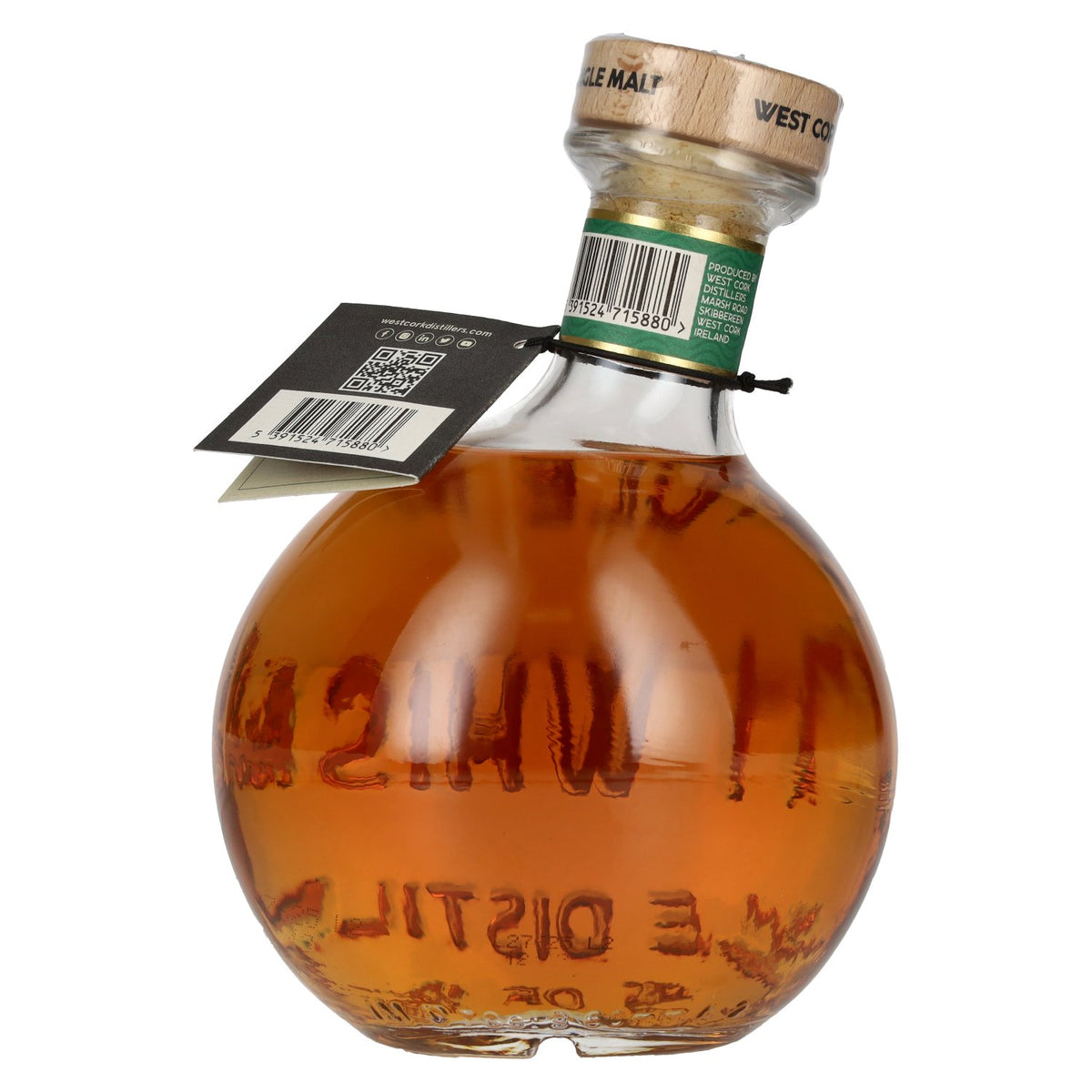 West Cork MARITIME Single Malt Irish Whiskey VIRGIN OAK CASK FINISHED Limited Edition 46% Vol. 0,7l