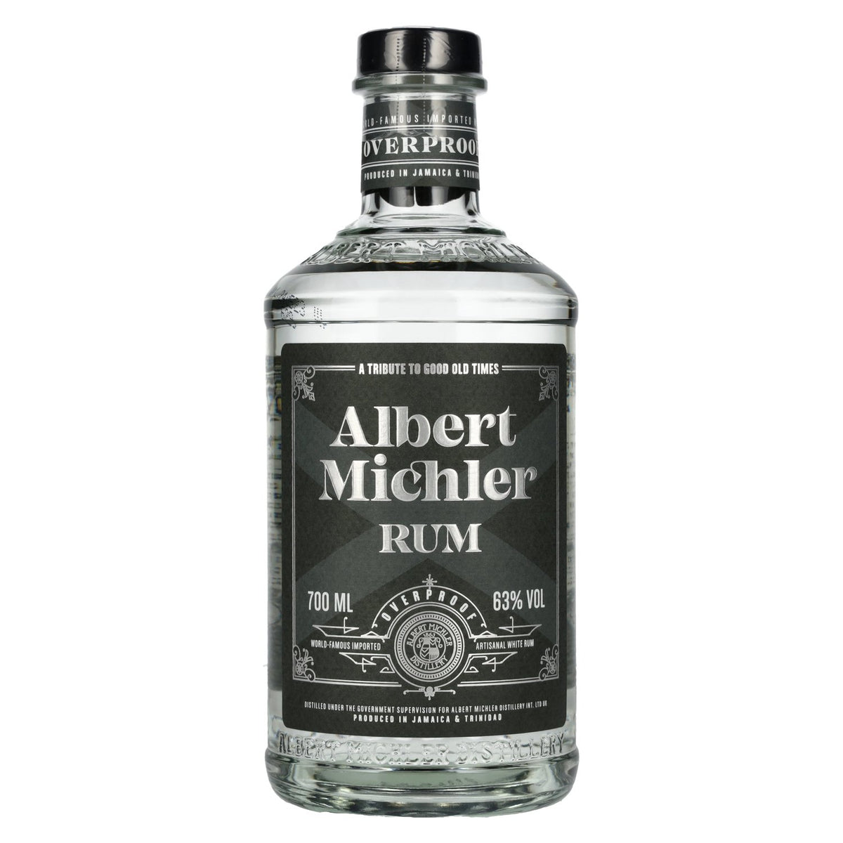 Albert Michler Rum Overproof Artisanal White Rum 63% ABV 0.7l