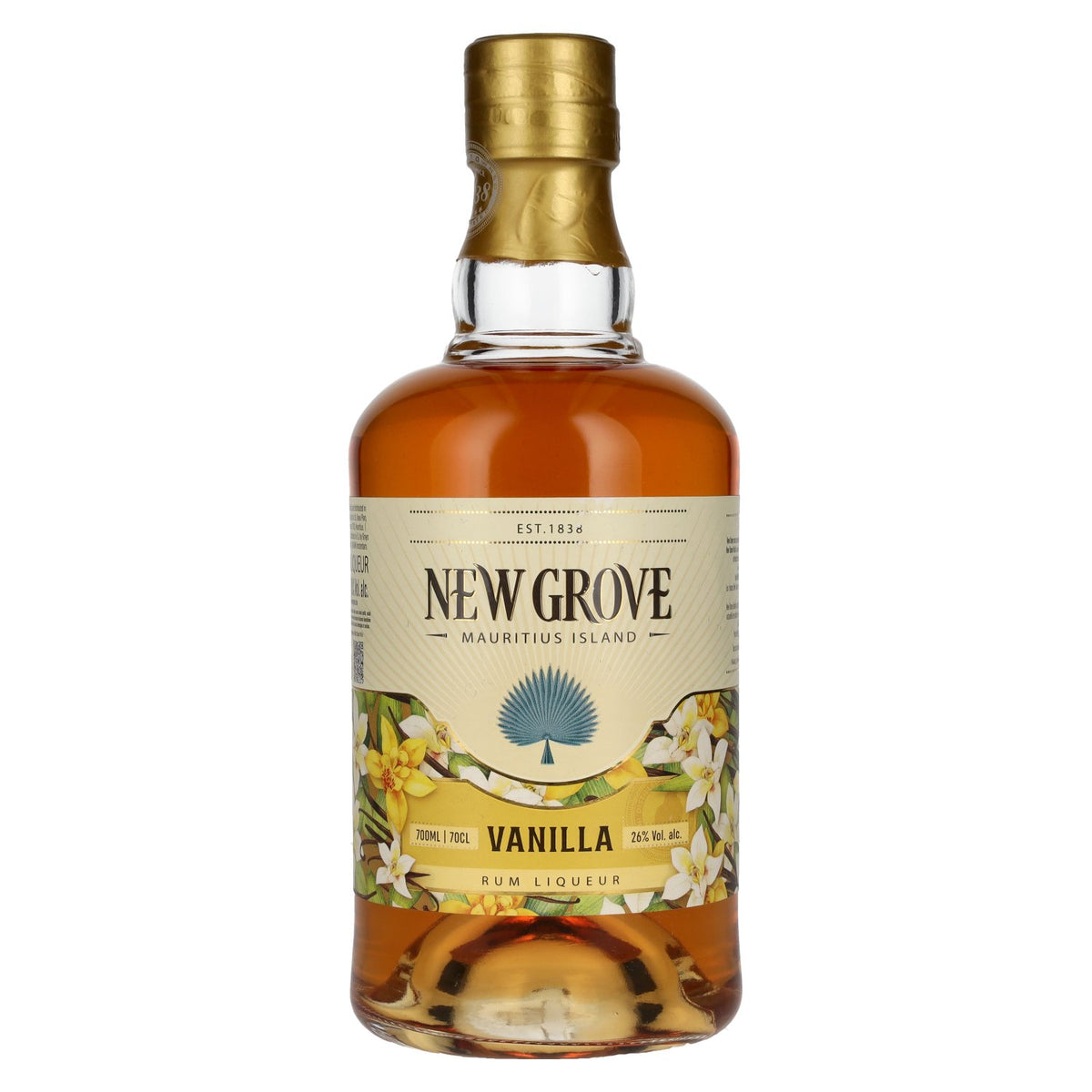 New Grove Vanilla Mauritius Island Rum-Liqueur 26% Vol. 0,7l
