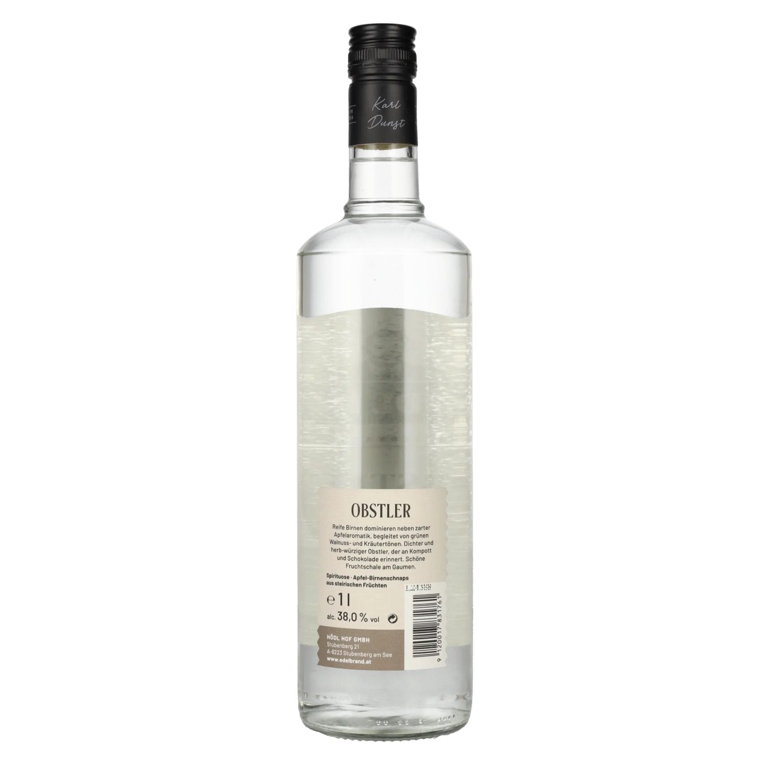 Hödl Hof OBSTLER Apfel-Birnenschnaps 38% Vol. 1l