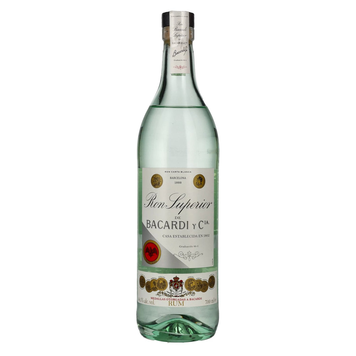 Bacardi Ron Carta Blanca Superior Heritage 1909 44,5% vol. 0,7l