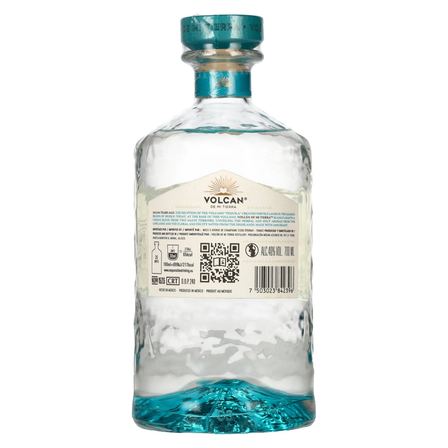 Volcan de Mi Tierra Tequila BLANCO 40% Vol. 0,7l