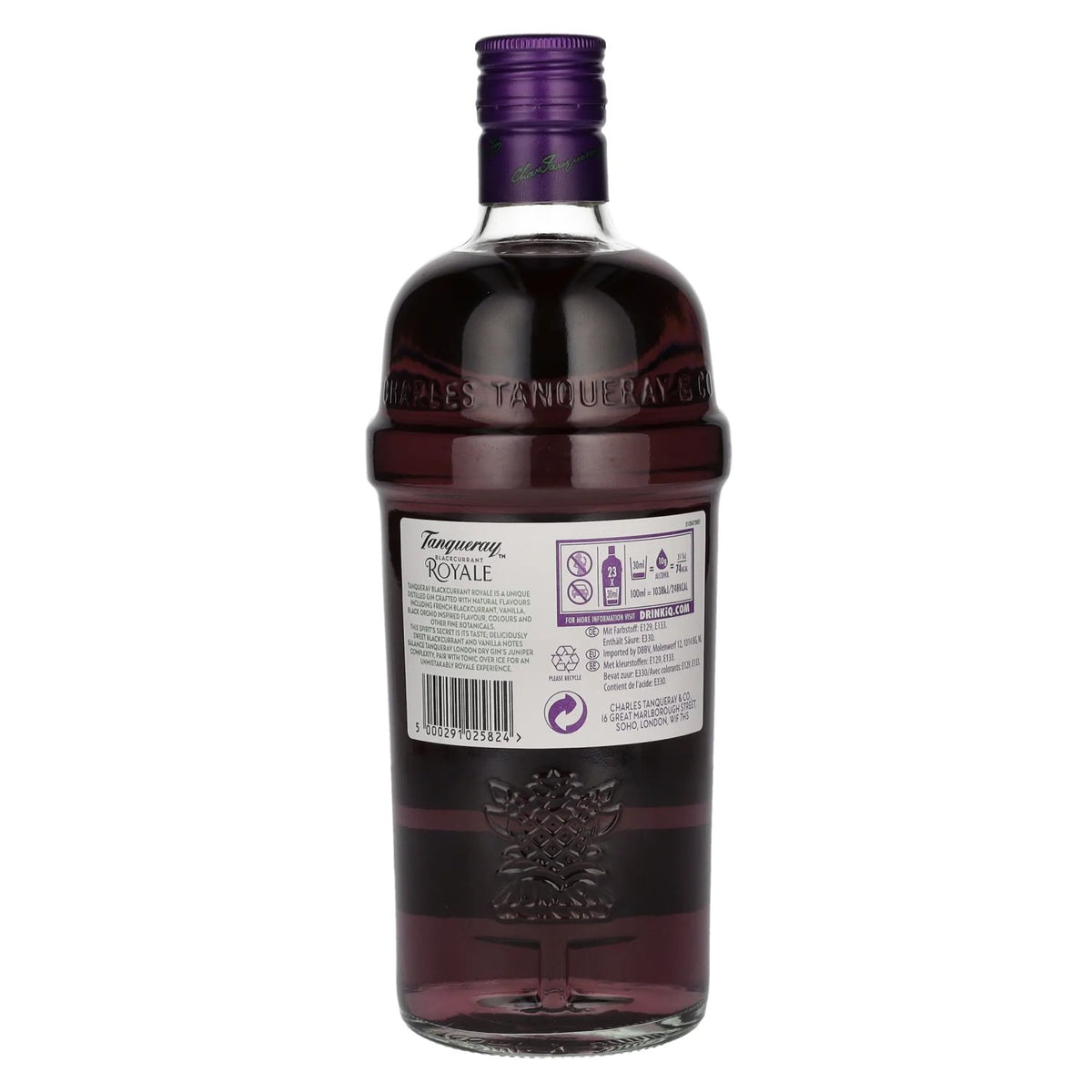 Tanqueray Blackcurrant ROYALE Distilled Gin 41,3% Vol. 0,7l