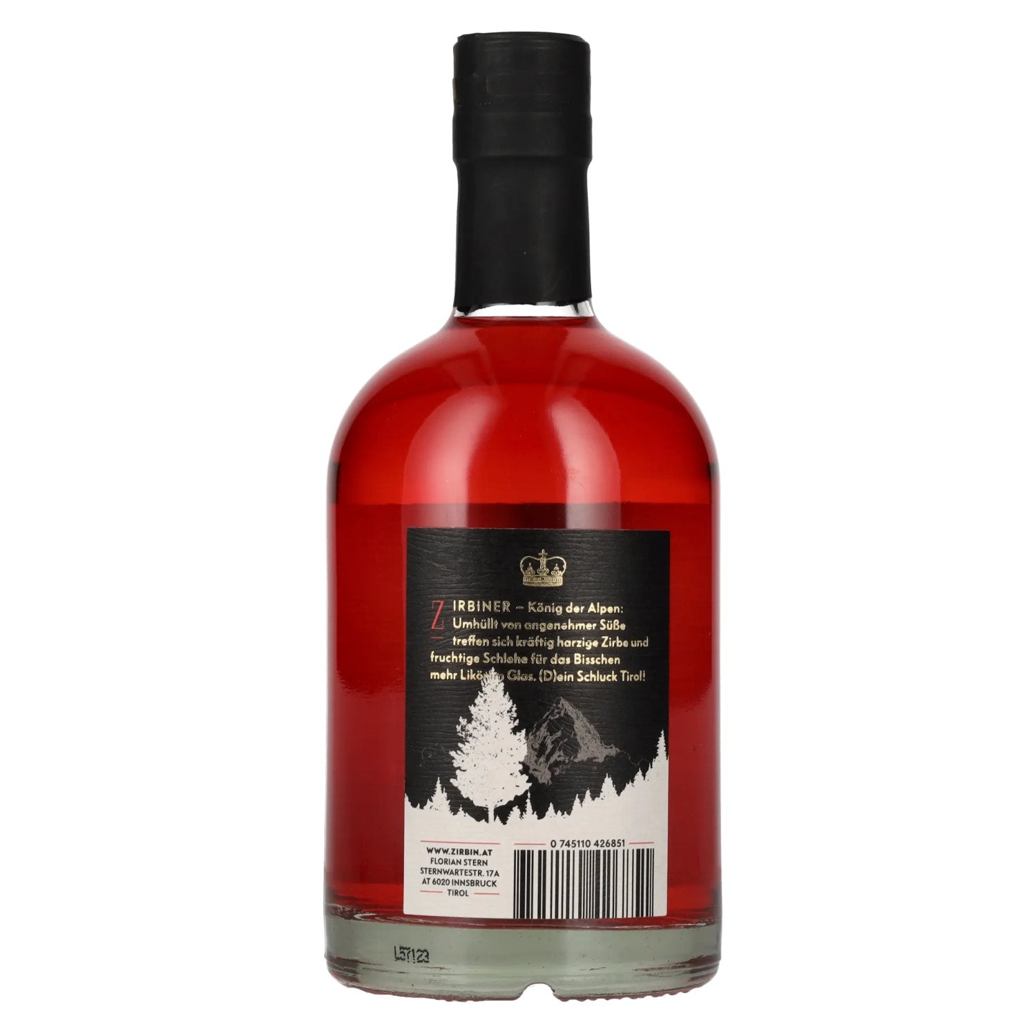 Zirbiner Likör mit Zirbe 26% Vol. 0,5l