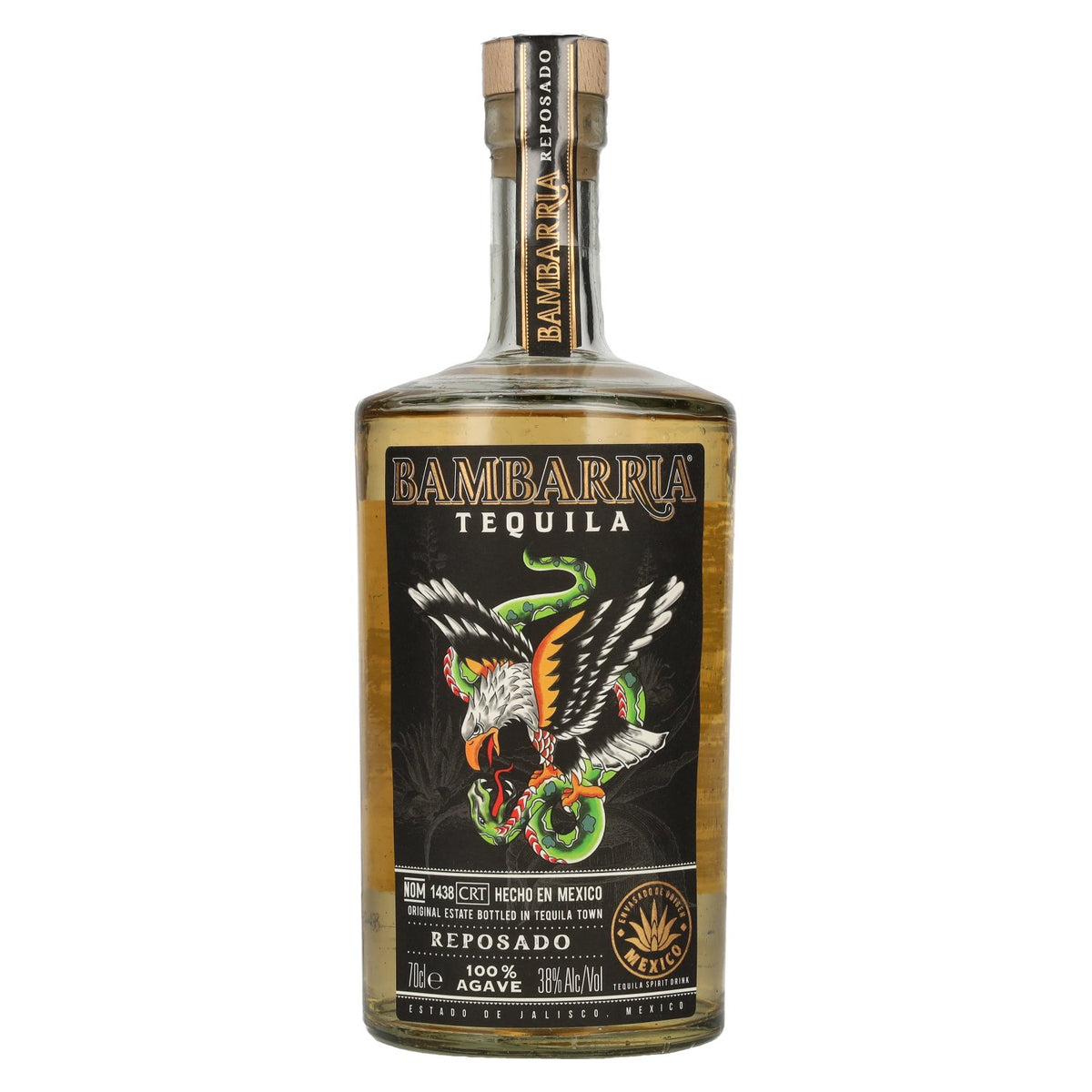 Bambarria Tequila Reposado 100% agave 38% vol. 0,7l
