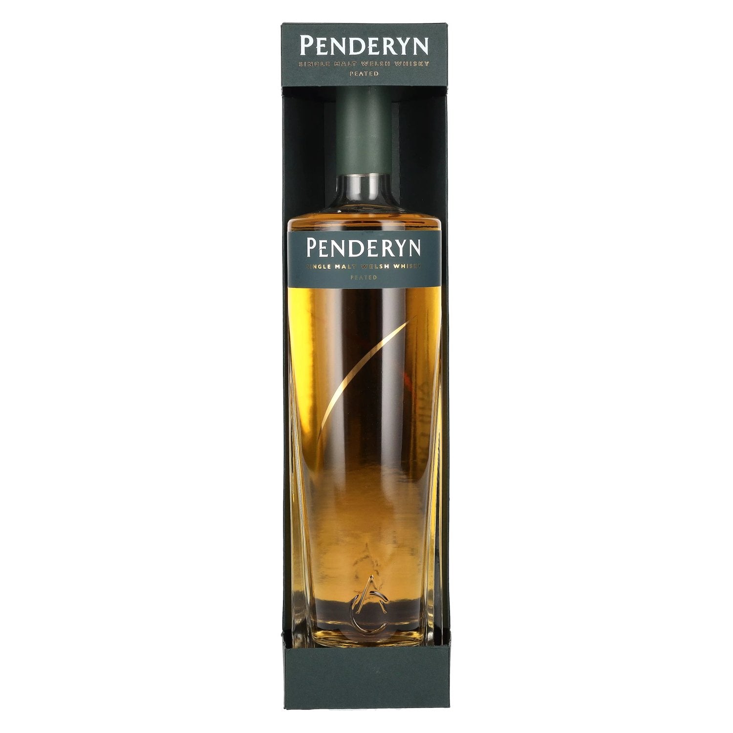 Penderyn PEATED Single Malt Welsh Whiskey 46% Vol. 0,7l en coffret cadeau
